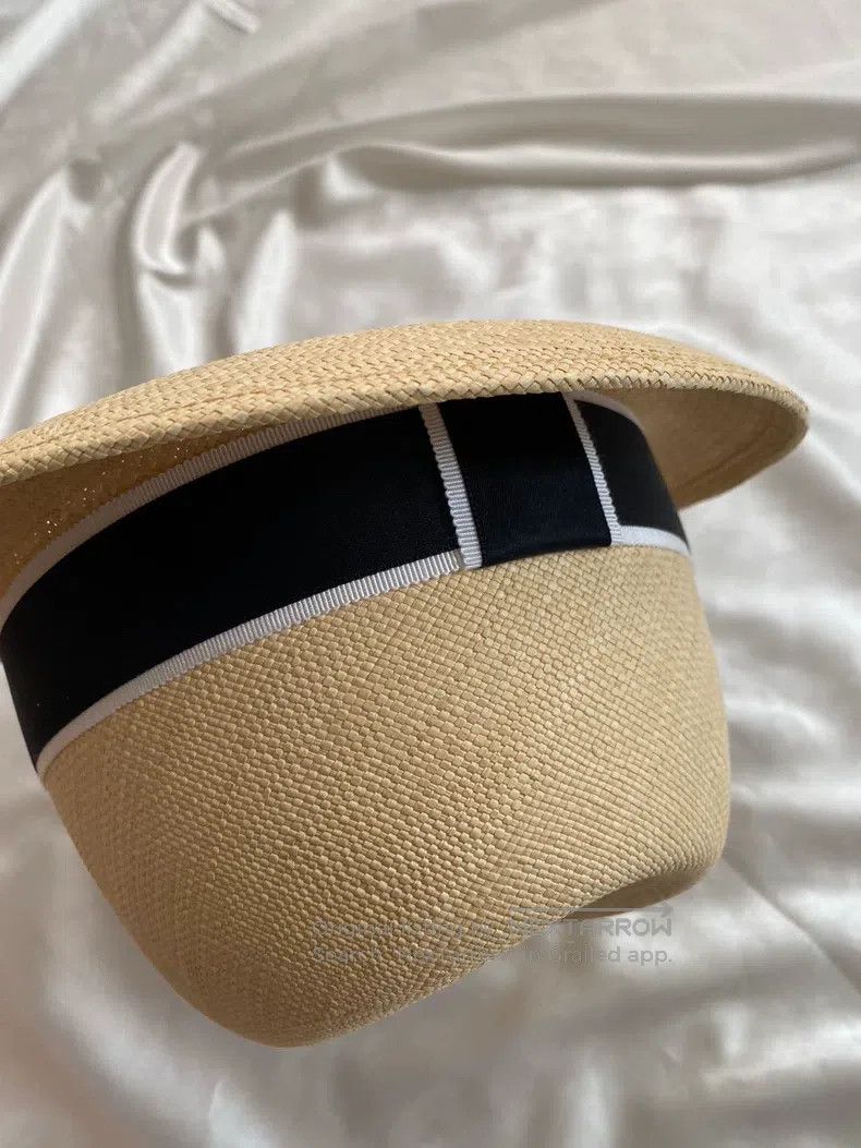 Chanel Chanel SizeM Straw hat Size ONE SIZE - 3 Thumbnail