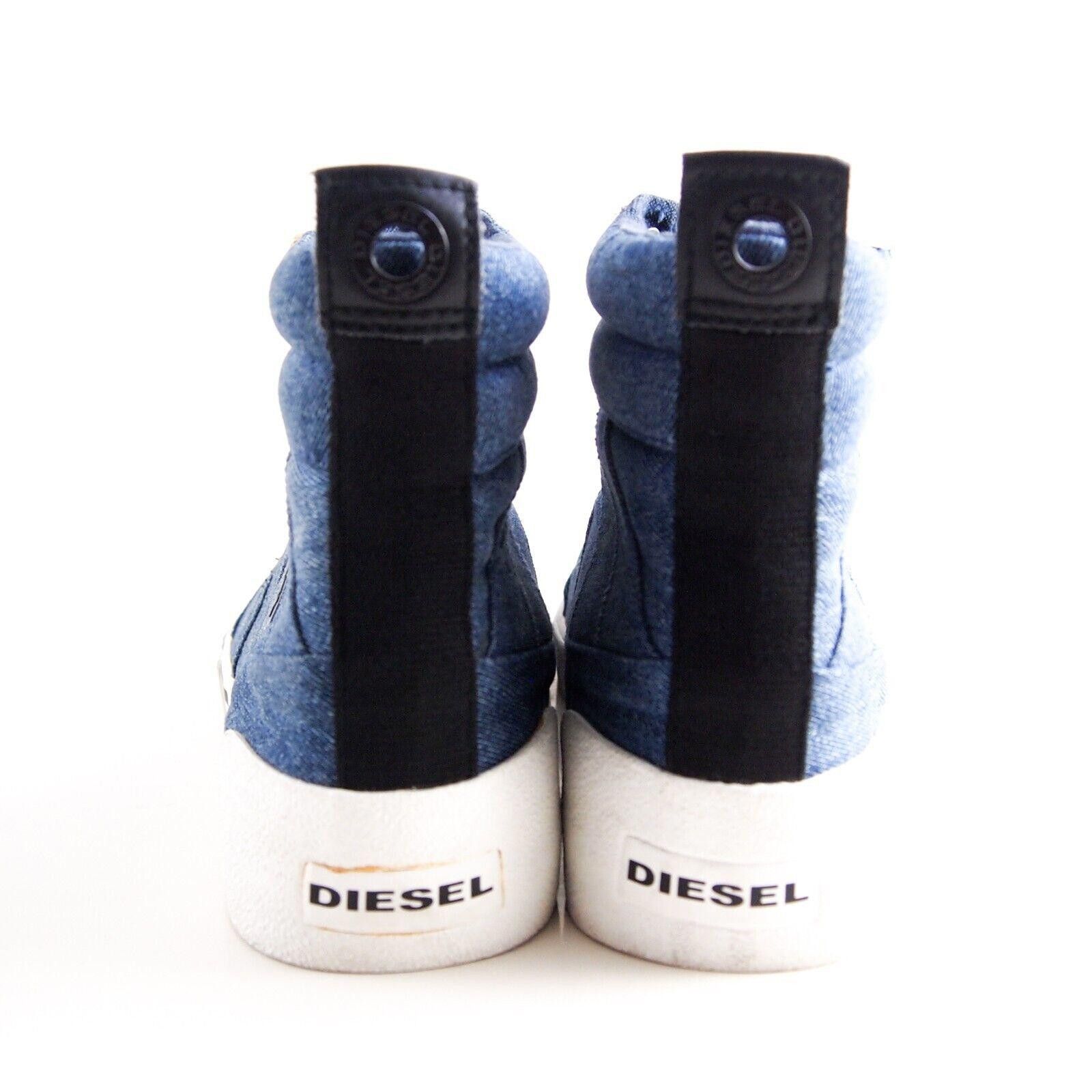 Diesel Diesel Dvelows High Top Sneakers Blue Denim EU 46 US 12.5 Size US 12.5 / EU 45-46 - 7 Thumbnail