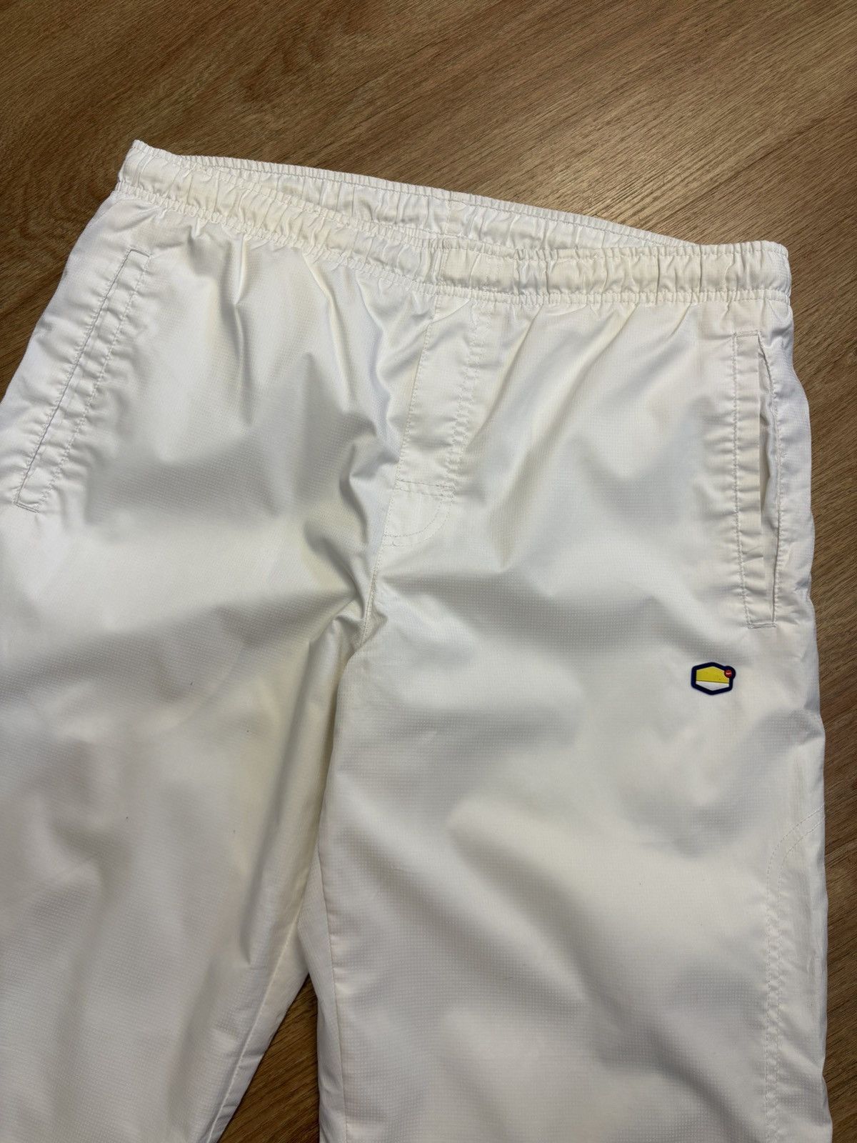 Nike Nike TN 2000s Wide Leg White Track Pants (S) Size US 30 / EU 46 - 2 Thumbnail