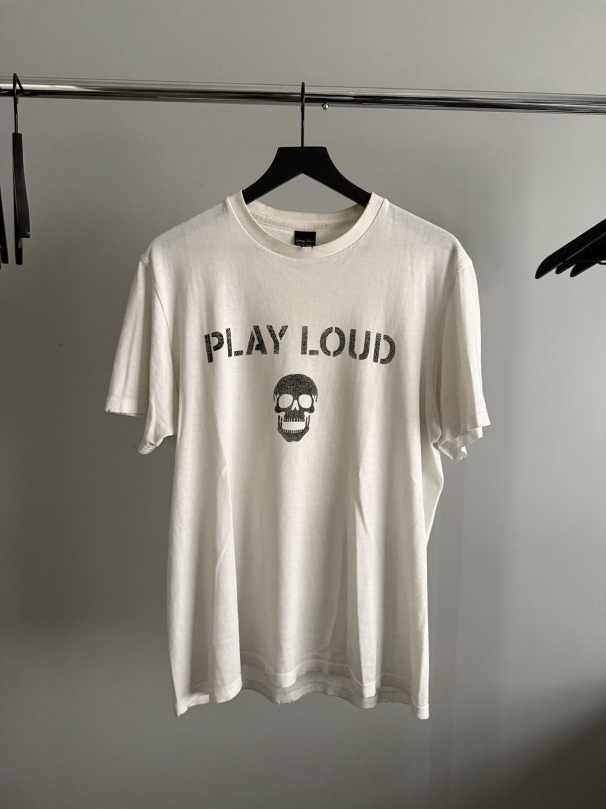 【NUMBER (N)INE】04ss PLAY LOUD TEE Number (N)ine Number (N)ine SS04 “PLAY LOUD” Tee | Grailed