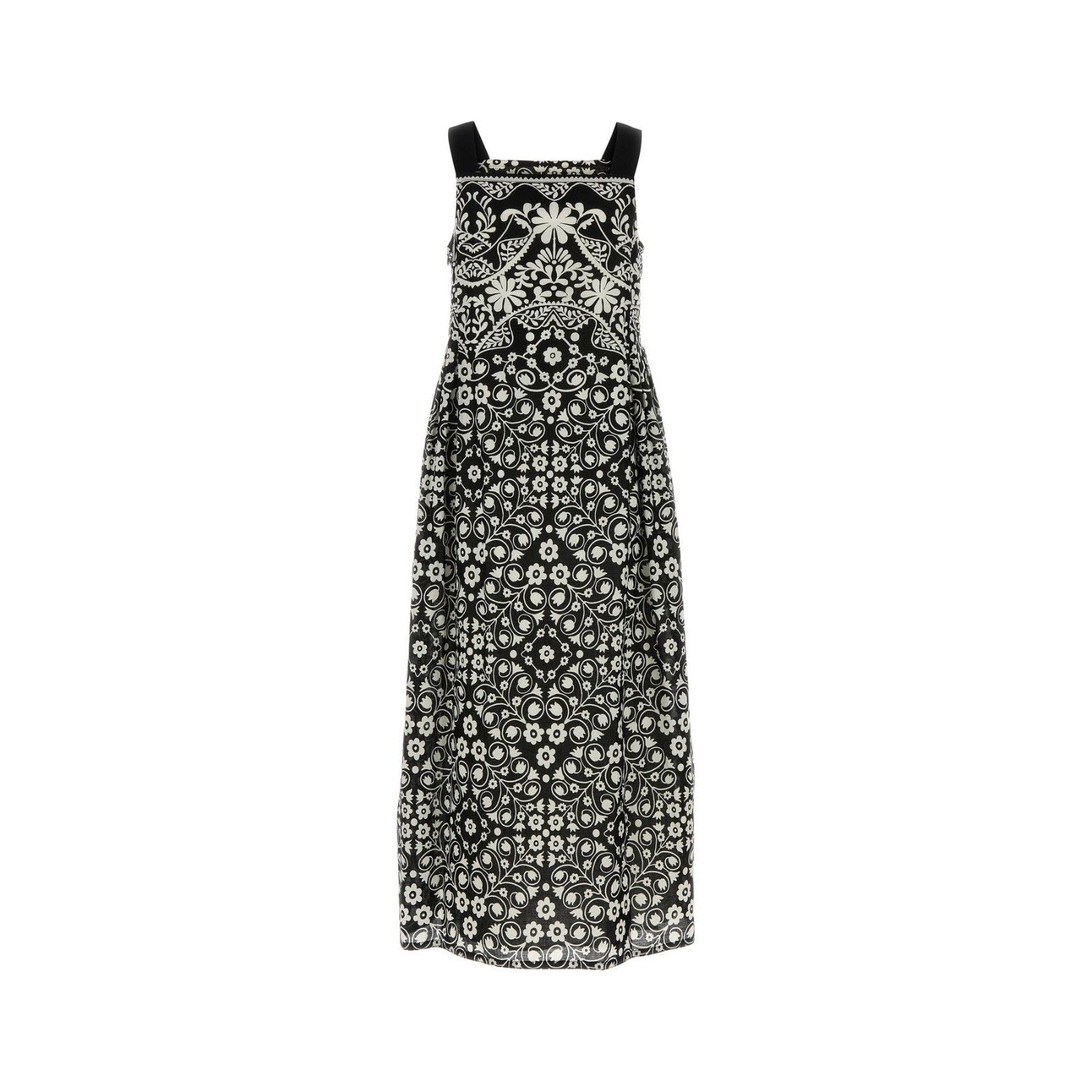Max Mara MAX MARA Multicolor Printed Cotton Moli Dress New & Authenti Size M / US 6-8 / IT 42-44 - 2 Thumbnail