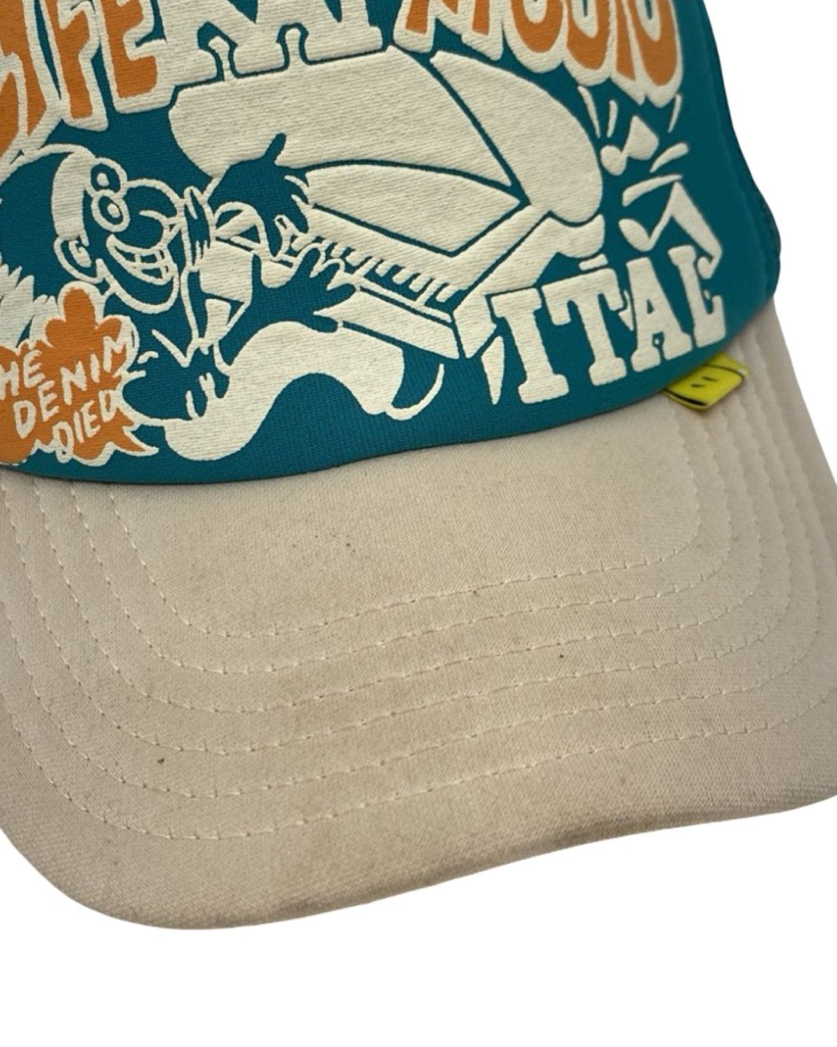 Kapital Life Kappricio Mesh Trucker Cap Size ONE SIZE - 4 Thumbnail