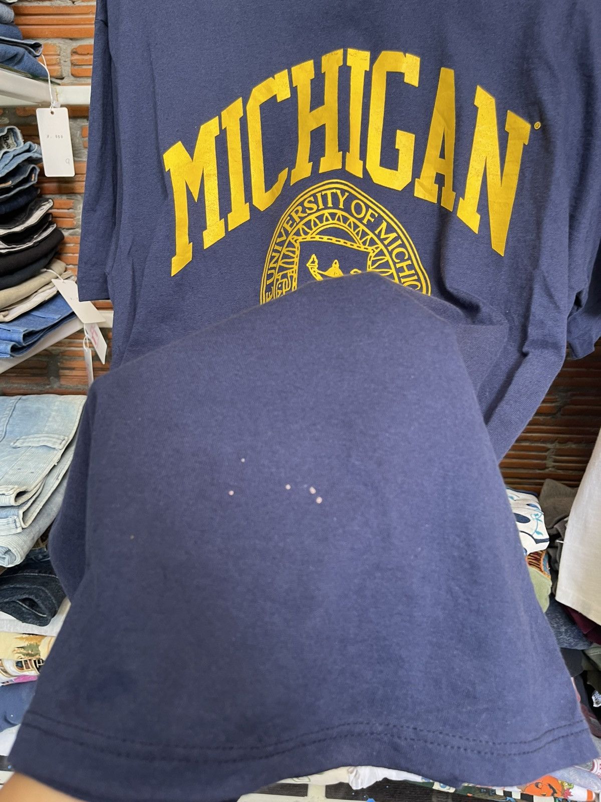 Vintage Vintage University Michigan T shirt L Size US L / EU 52-54 / 3 - 5 Thumbnail