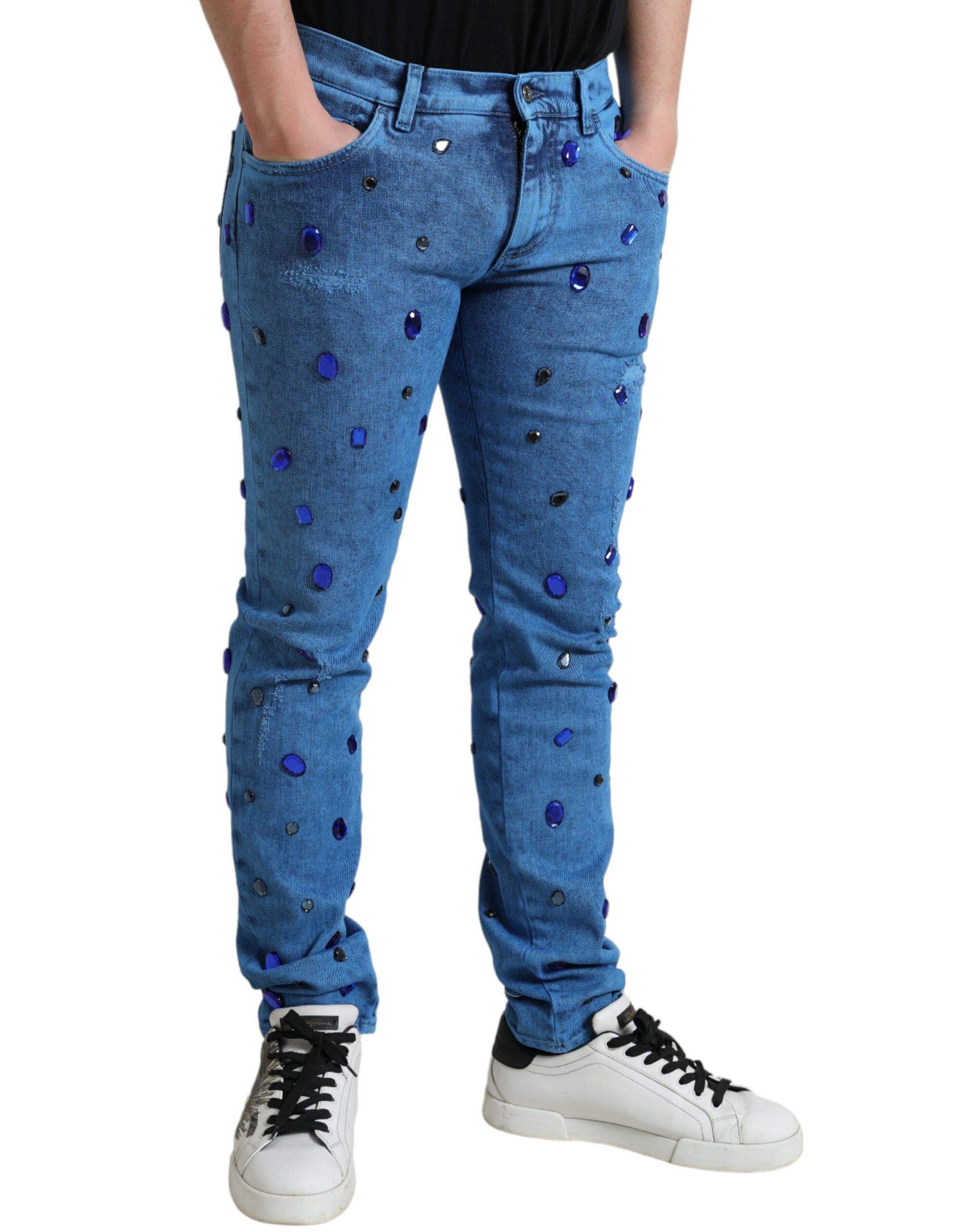 Dolce & Gabbana o1y0125 Jeans in Blue Size US 36 / EU 52 - 3 Thumbnail
