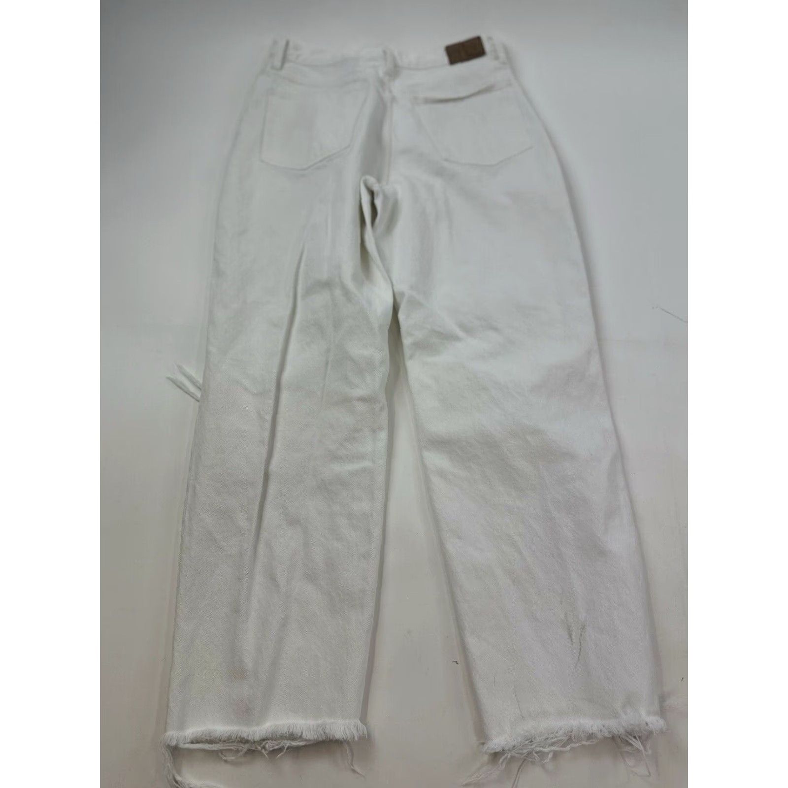 Madewell Madewell Jeans Women’s White 29 Baggy Straight Jeans Size 29" - 2 Thumbnail