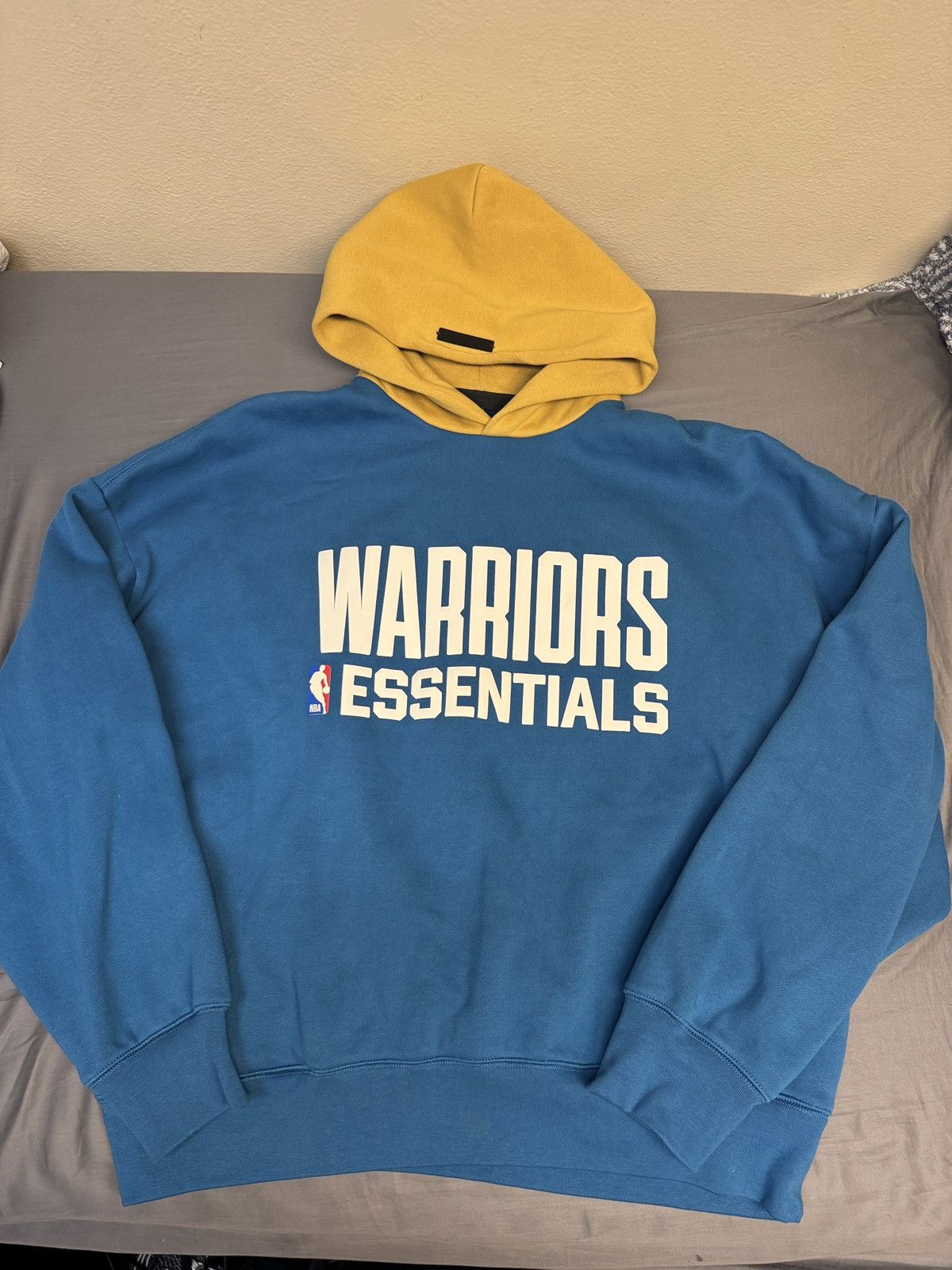 Essentials × NBA FOG Essentials X NBA golden state warriors hoodie Size US XL / EU 56 / 4 - 1 Thumbnail