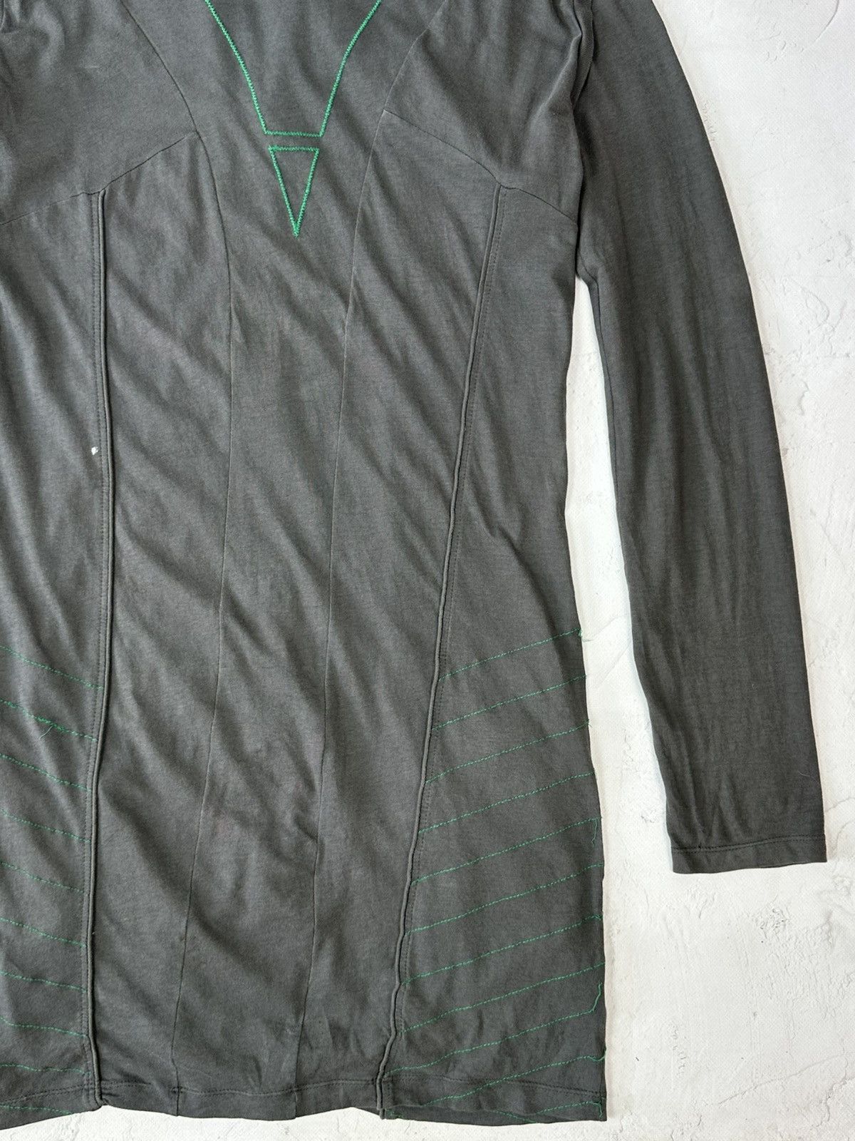 Diesel Vintage Y2K Diesel Full Zip Grey Dress Size M / US 6-8 / IT 42-44 - 15 Thumbnail
