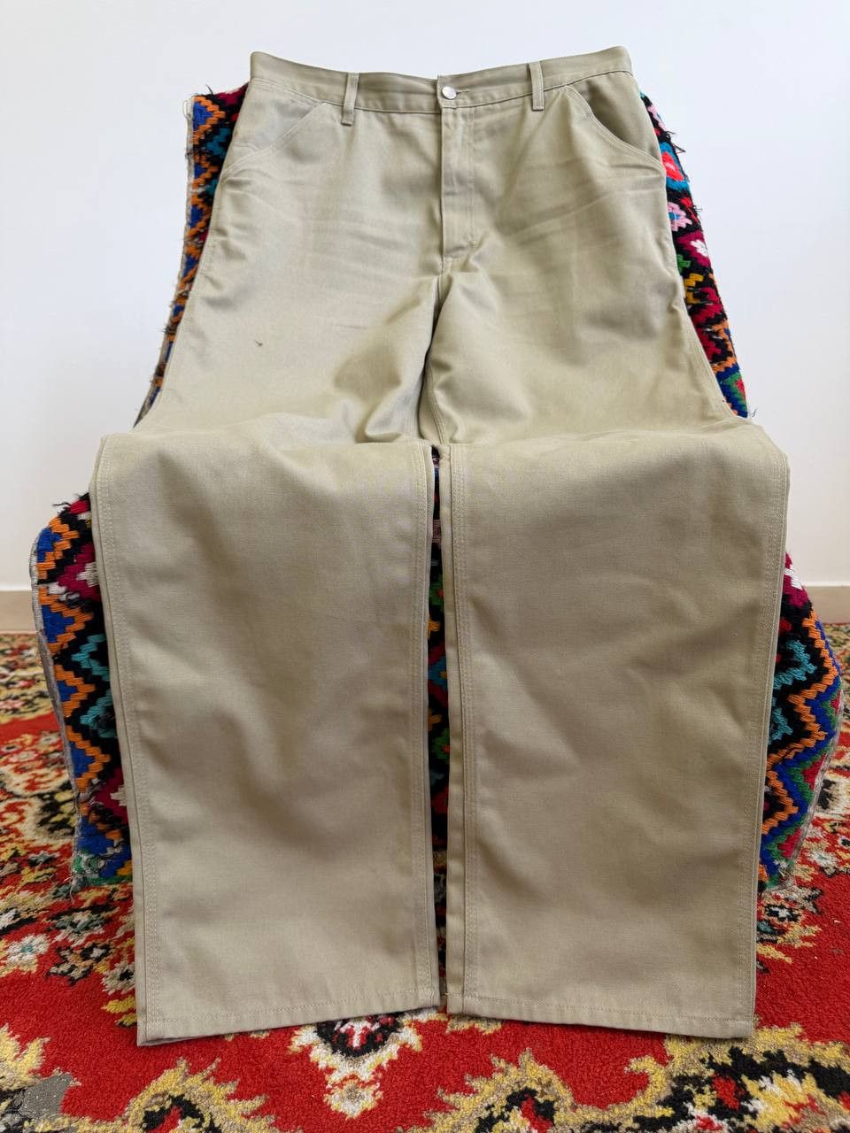 Carhartt Vintage 90s Carhartt Single Knee Work Pants Carpenter Jeans Size US 34 / EU 50 - 5 Thumbnail