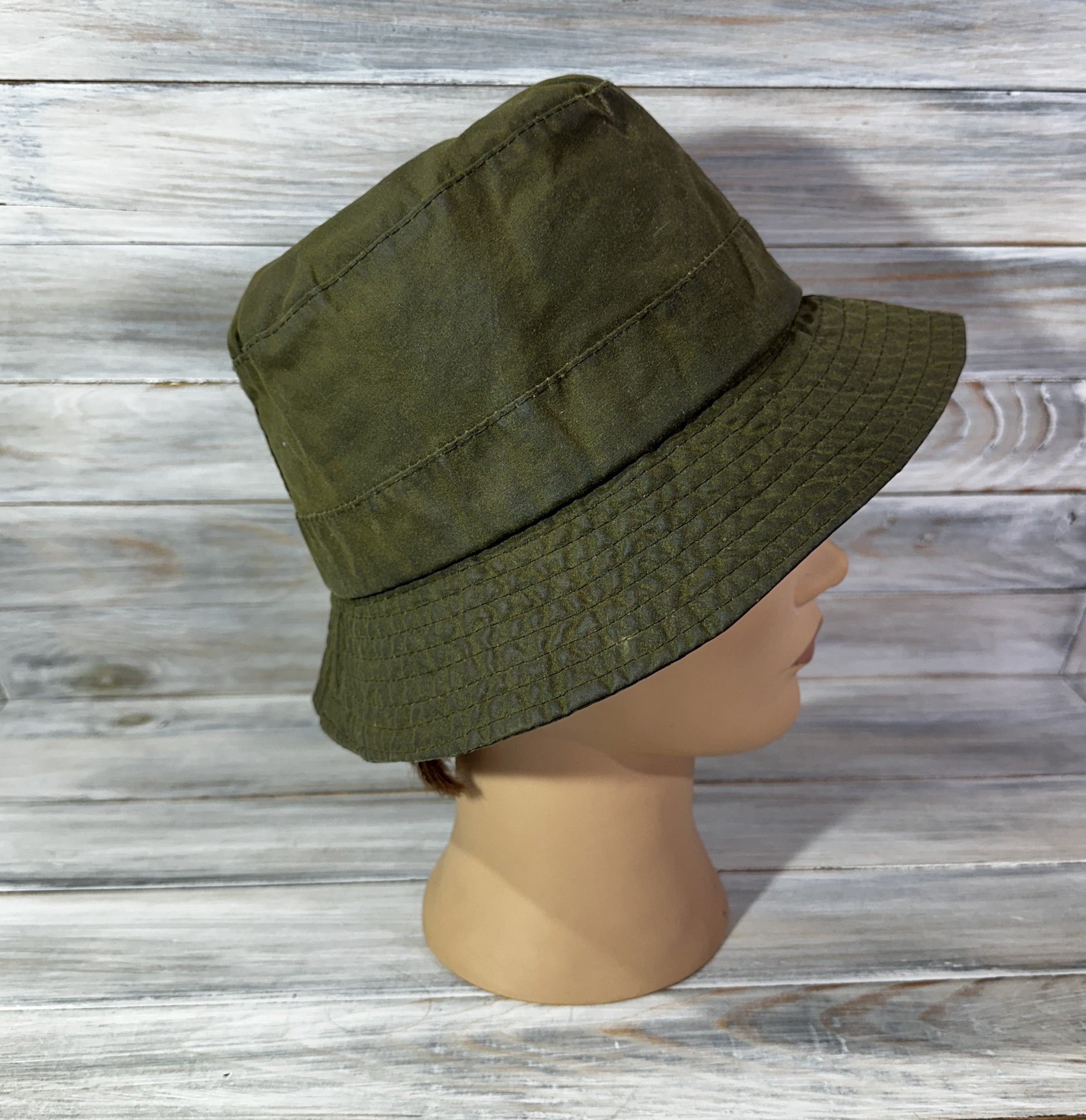 Barbour Barbour Wax Panama Size S Made In England Waxed Cotton Size ONE SIZE - 16 Thumbnail