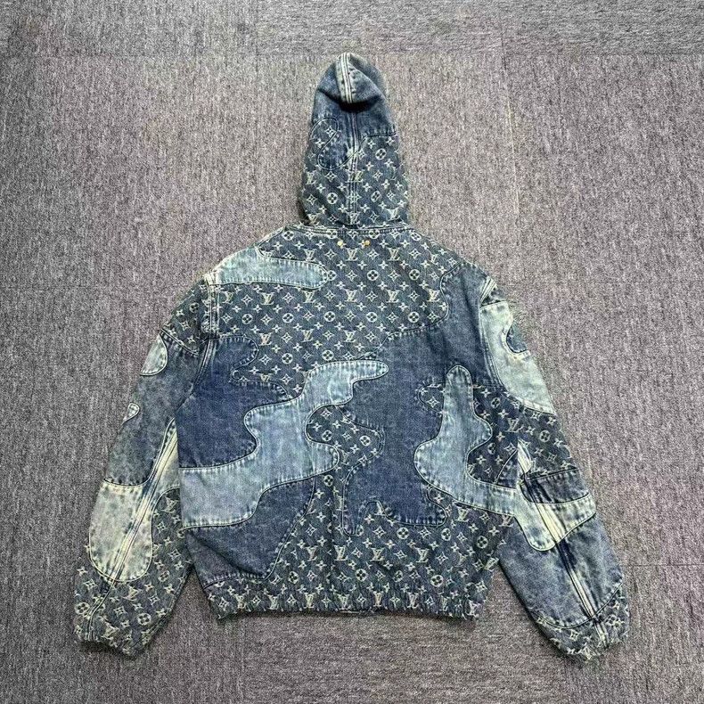 Louis Vuitton Louis Vuitton Structured paneled denim jacket 2501-Nextarro Size US M / EU 48-50 / 2 - 2 Thumbnail