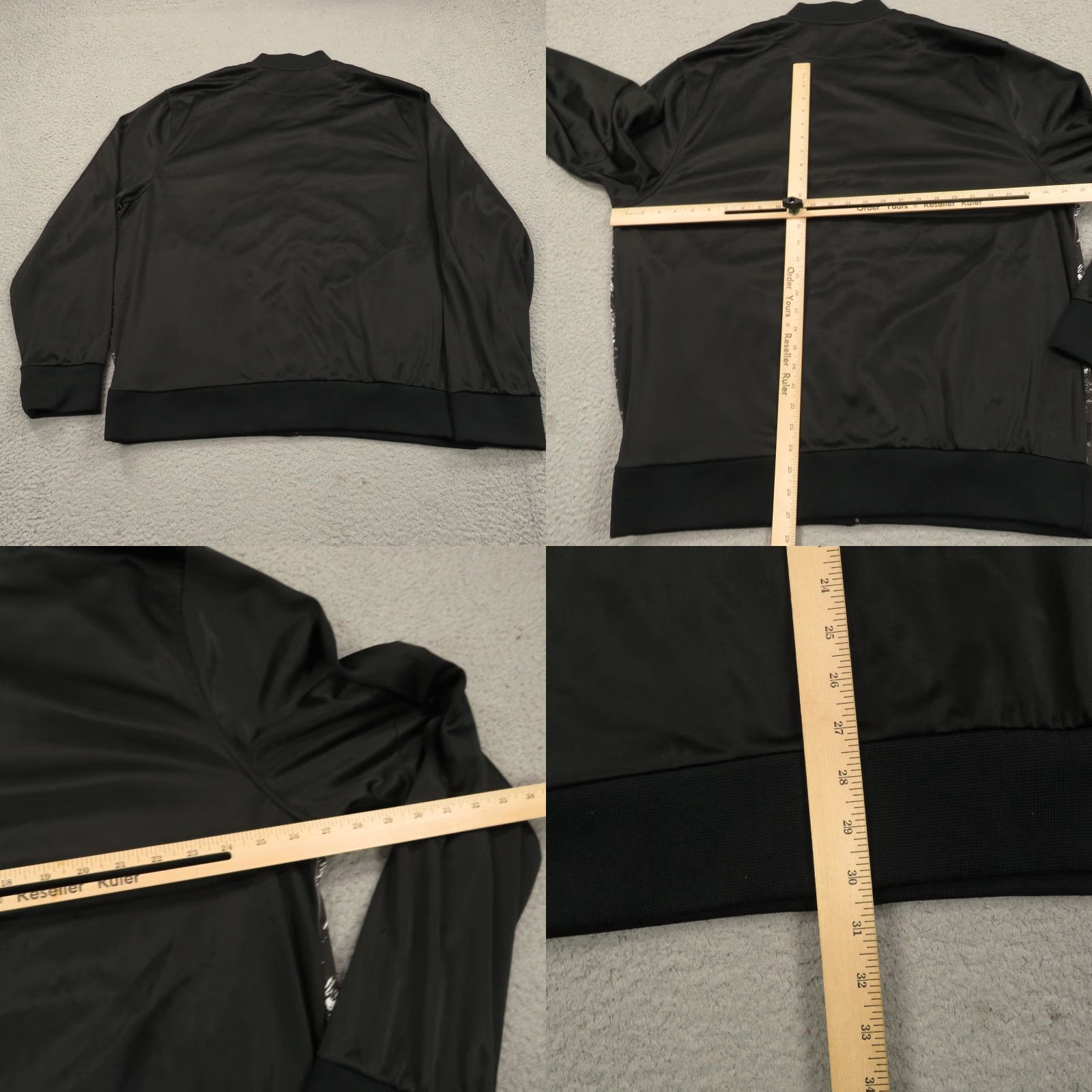 Sean John VINTAGE Sean John Jacket Mens XXXL Black White Y2K Tiger Graphic Print Streetwear Track Bomber Jacket Size US XXL / EU 58 / 5 - 8 Thumbnail