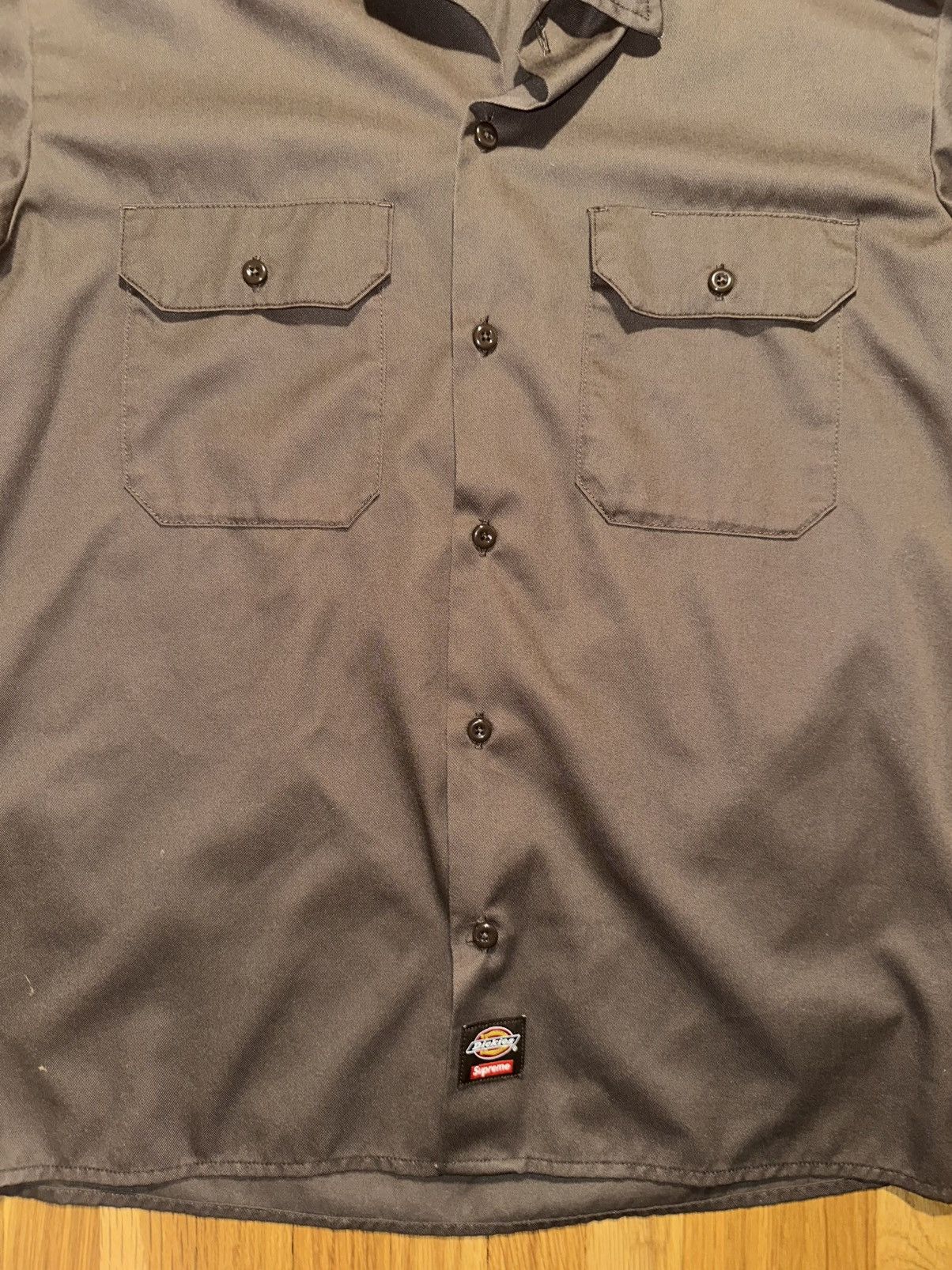 Dickies × Supreme Supreme Dickies Stripe S/S Work Shirt Size US M / EU 48-50 / 2 - 2 Thumbnail
