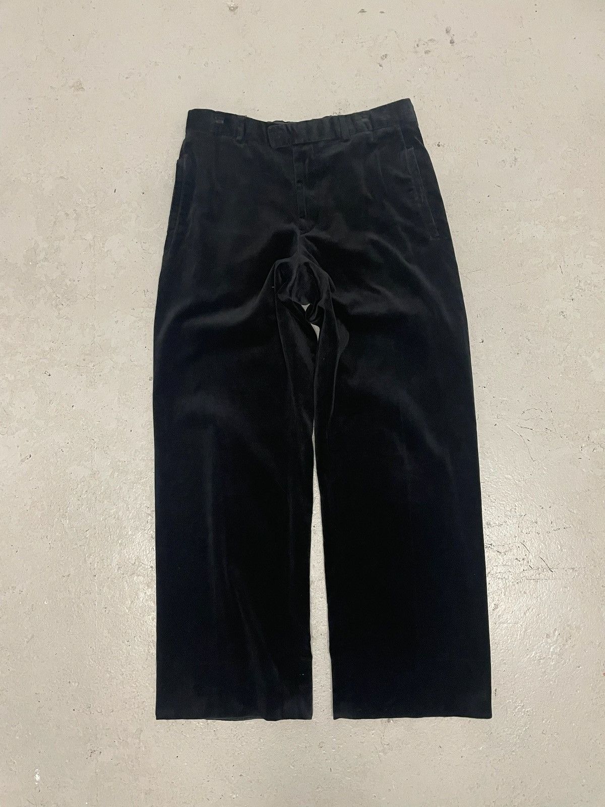 Emporio Armani Emporio Armani 2004 Velour Bottoms Size US 30 / EU 46 - 1 Thumbnail