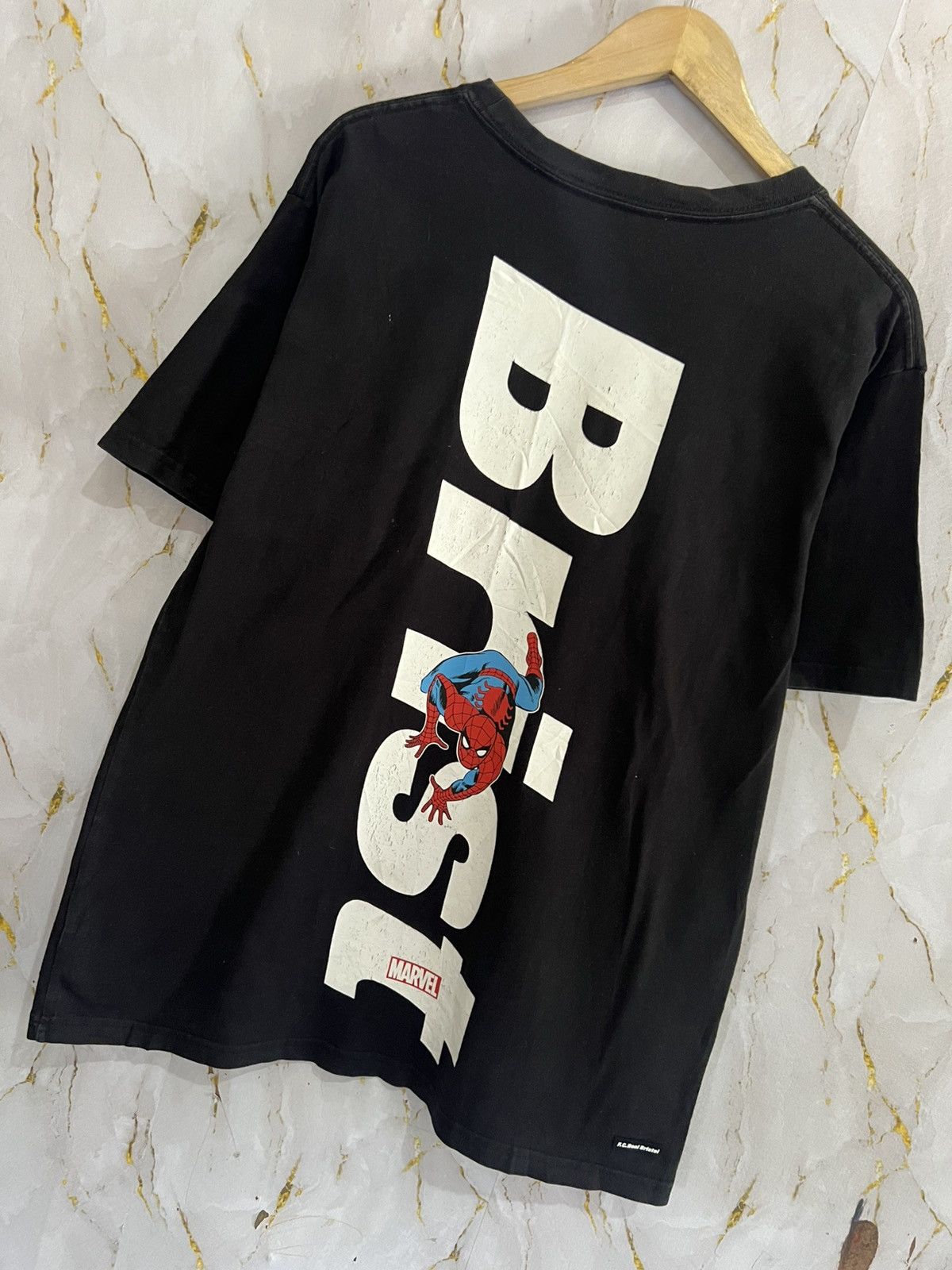 F.C. Real Bristol BRISTOL BLACK TSHIRT Size US L / EU 52-54 / 3 - 6 Thumbnail