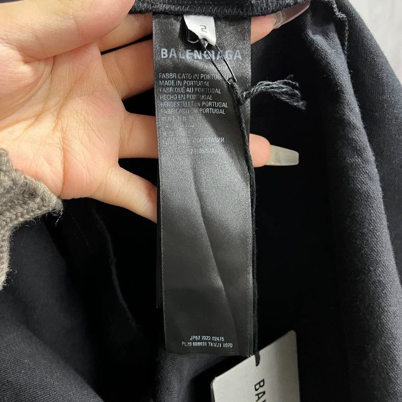 Balenciaga Balenciaga Black Casual Long Sleeve T-Shirt-2506 Size US M / EU 48-50 / 2 - 4 Thumbnail
