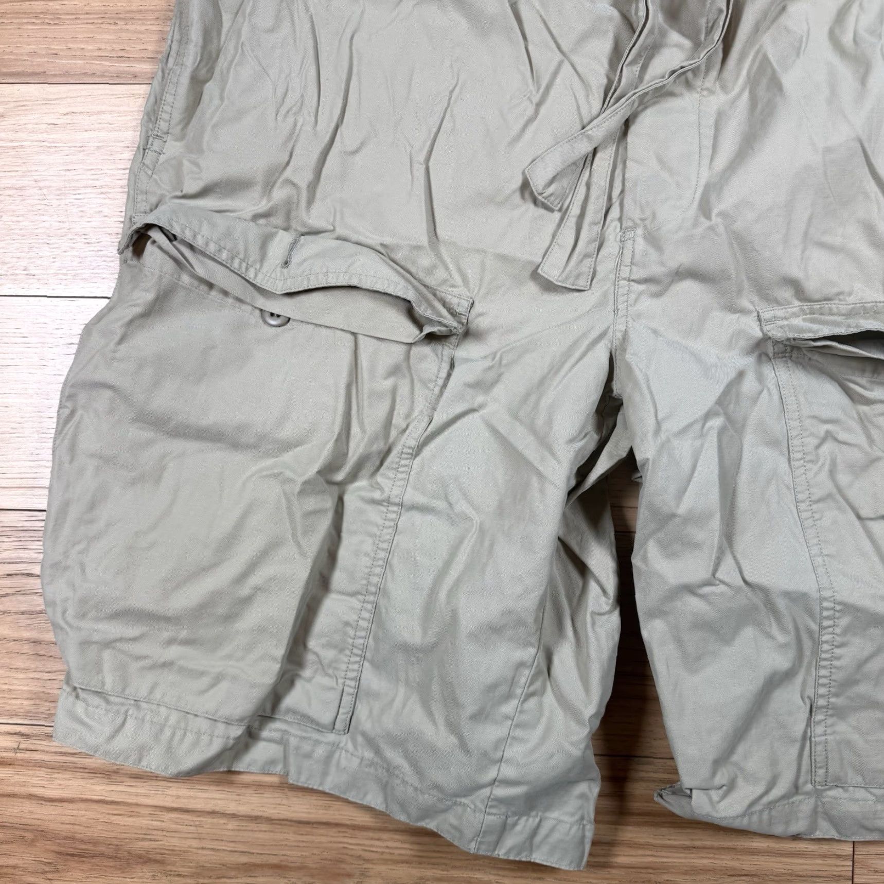 Polo Ralph Lauren VINTAGE Polo Ralph Lauren Sport Cargo Shorts Mens XL Khaki Beige Chino Military Sports Cargo Mens XL Size US XL / EU 56 / 4 - 2 Thumbnail