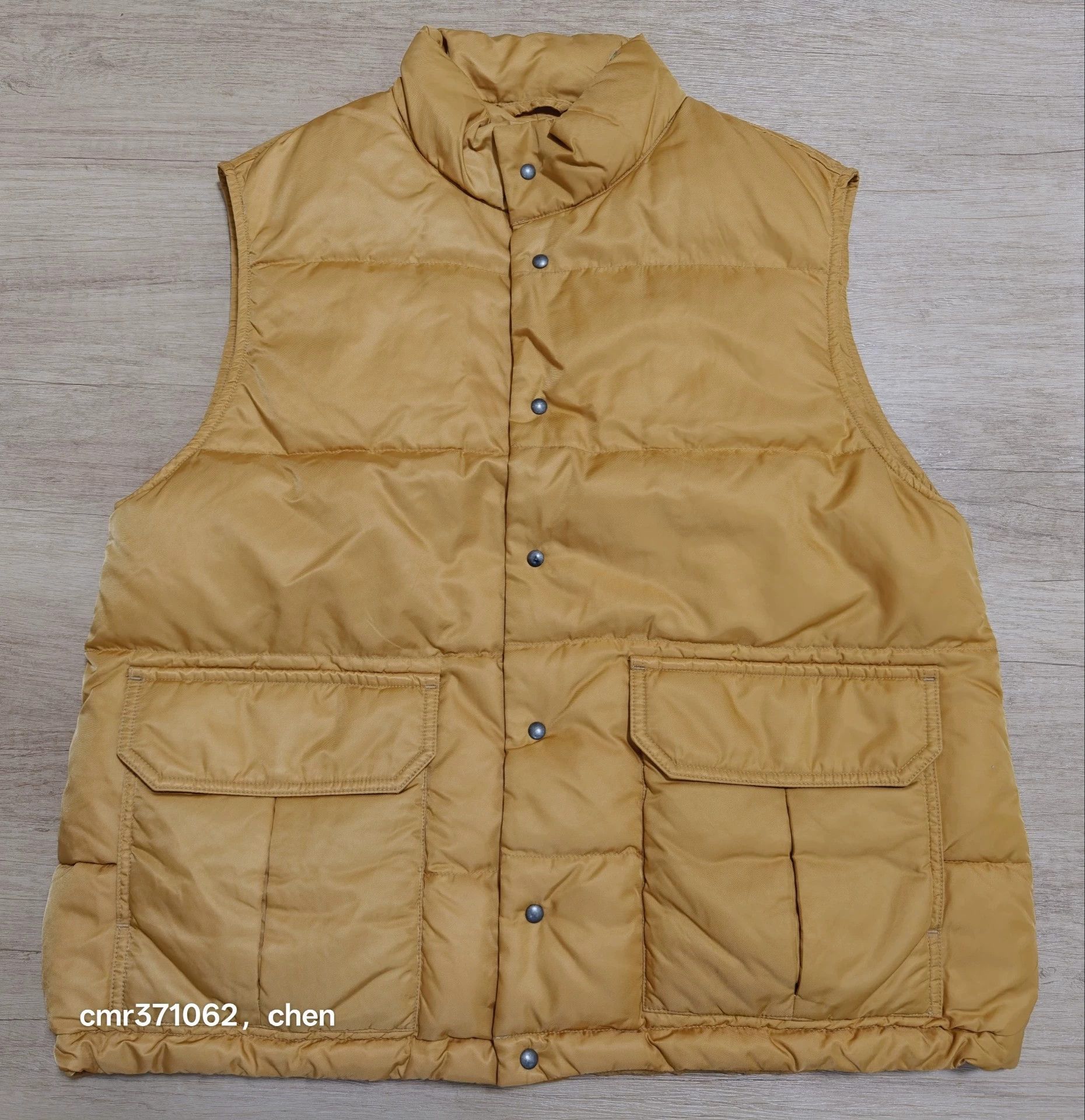 Visvim VISVIM 24SS ULMER DOWN VEST Orange Size 2 Size US M / EU 48-50 / 2 - 1 Thumbnail
