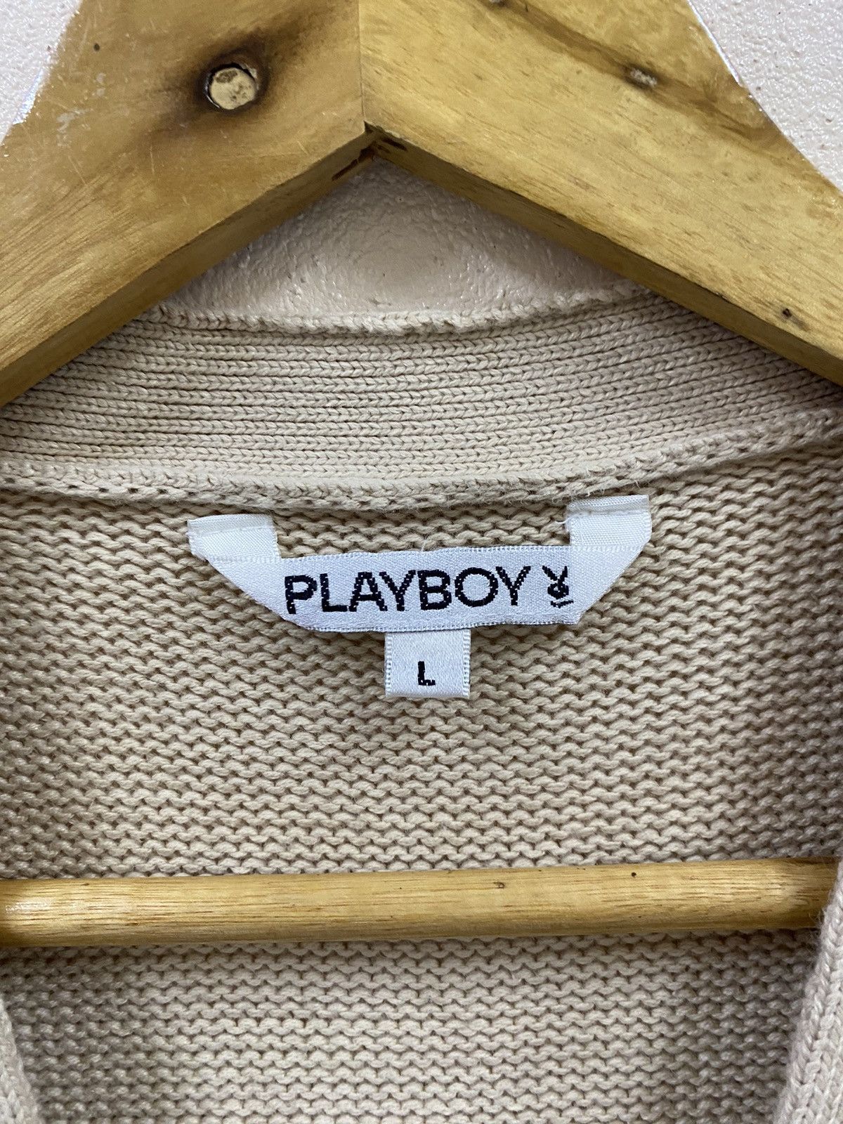 Playboy × Vintage Vtg Playboy Knit Vest Size US L / EU 52-54 / 3 - 9 Thumbnail