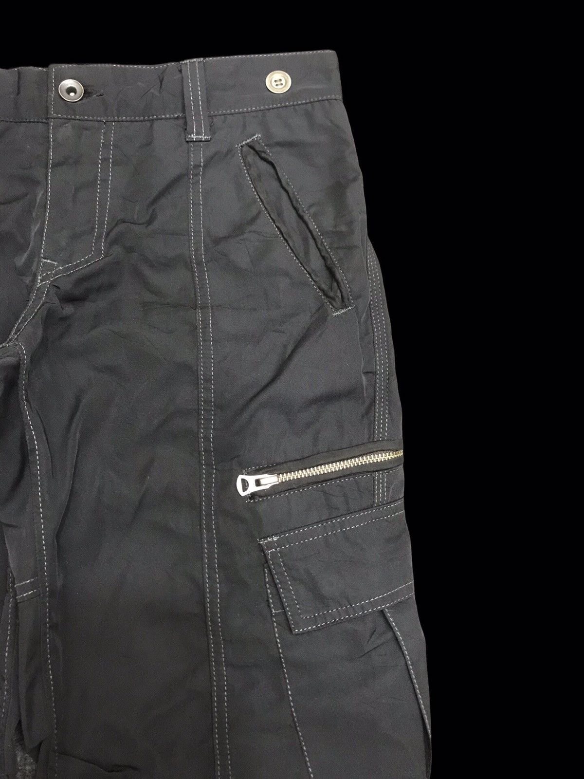 Designer 💥SUPER FLARE 💥THE OLD CIRCUS DESIGNE MULTIPOCKET PANT F293 Size US 31 - 4 Thumbnail