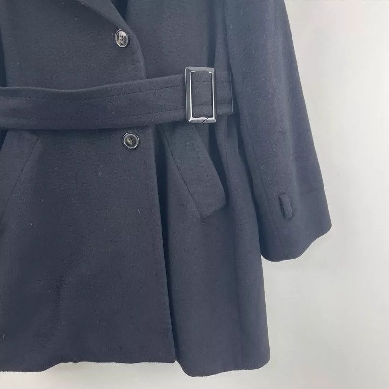 Max Mara Max Mara Black mid-length woolen coat Size M / US 6-8 / IT 42-44 - 6 Thumbnail