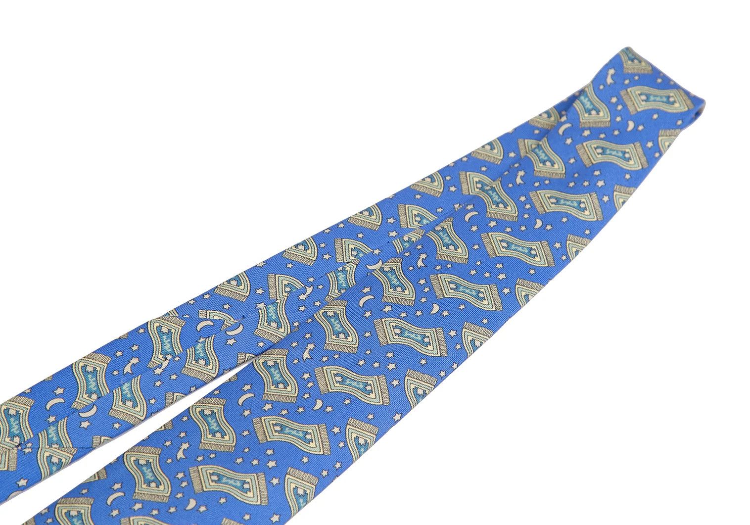 Hermes Silk Tie Carpet in Light Blue Size ONE SIZE - 3 Thumbnail