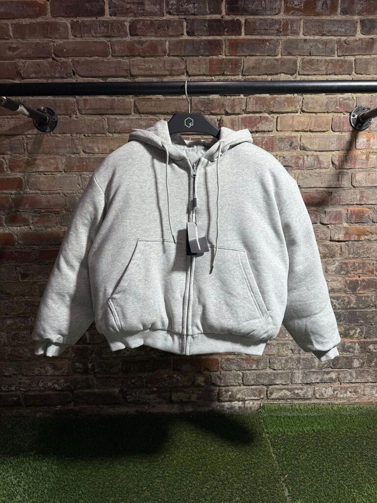 The GV Gallery GV Gallery Grey Reversible Puffer Jacket Sz. S Size ONE SIZE - 1 Thumbnail