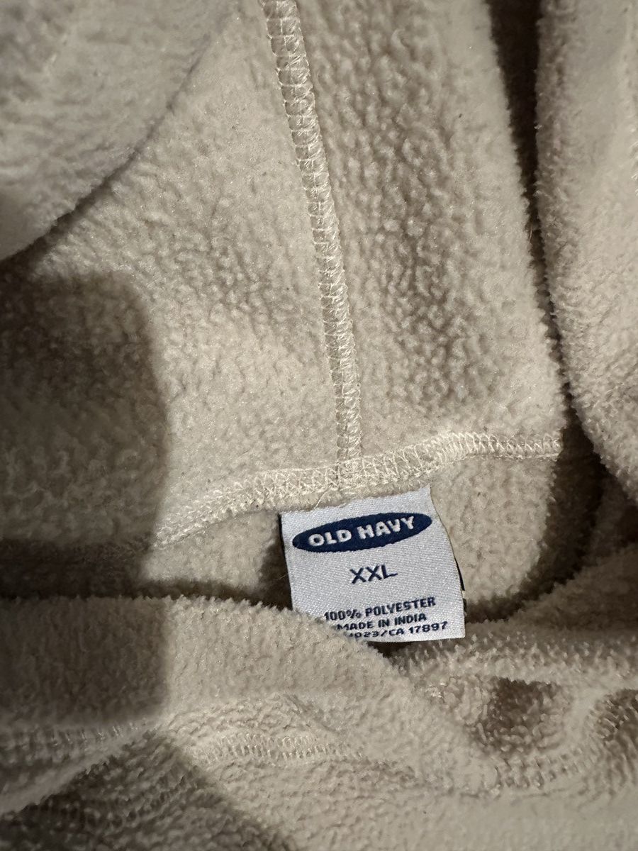 Old Navy × Vintage Vintage Old Navy Fleece Hoodie Size US XXL / EU 58 / 5 - 4 Thumbnail