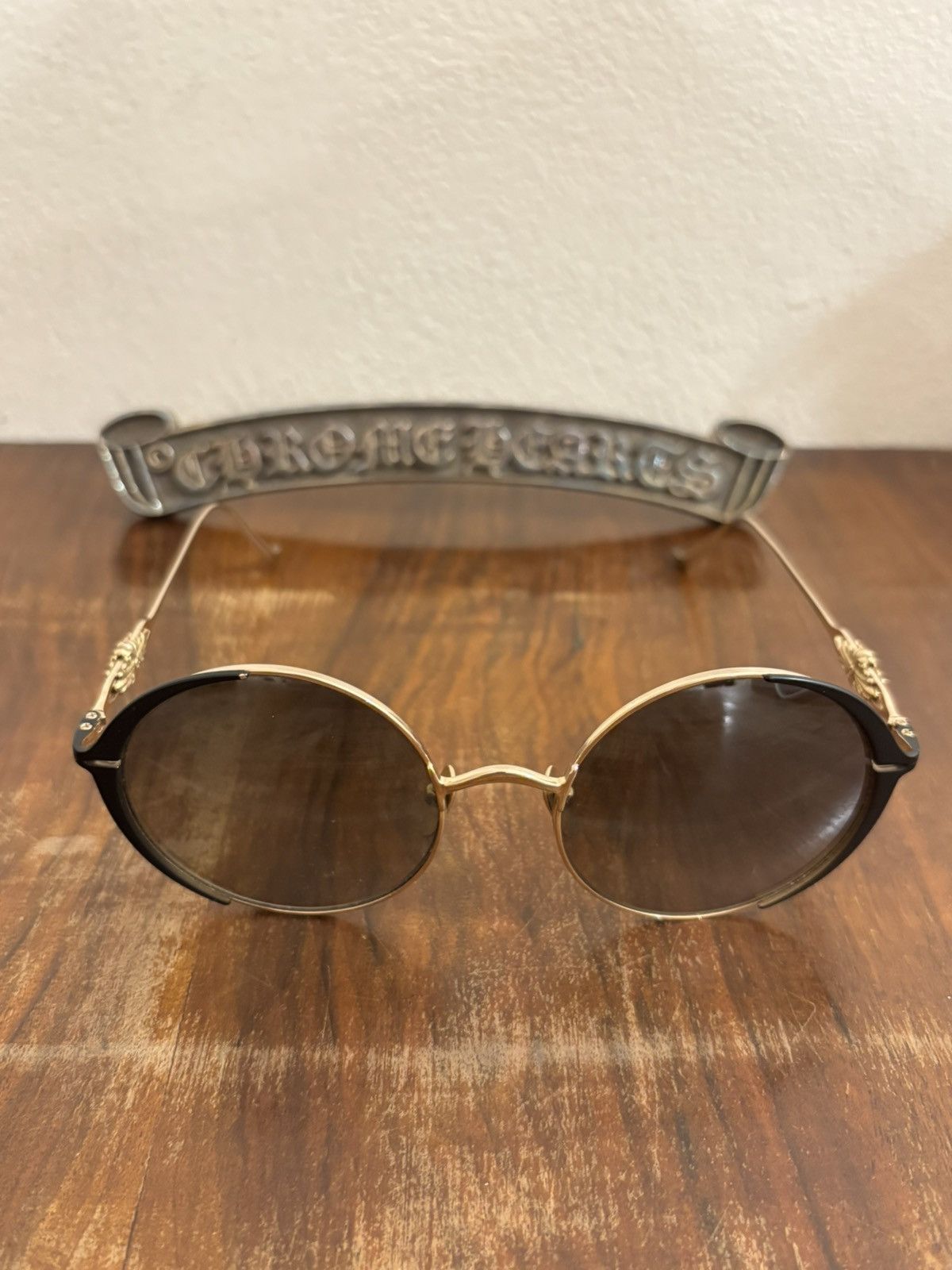 Chrome Hearts Gold sunglasses Oralie Size ONE SIZE - 7 Thumbnail