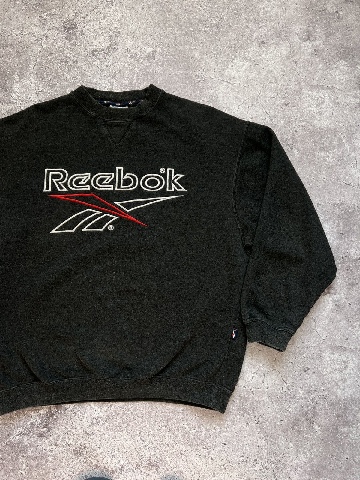 Reebok × Vintage Vintage Reebok Sweatshirt 90s Big Logo Size US M / EU 48-50 / 2 - 3 Thumbnail