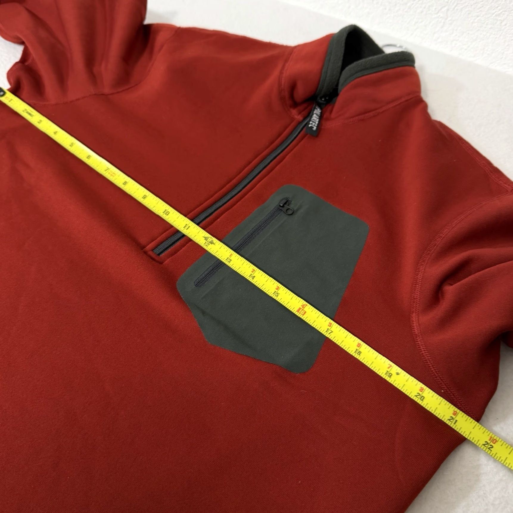 Vintage Simms Quarter Zip Long Sleeve Fleece Pullover Men’s M Red Power Dry Pullover Sweater Mens Size M Red Fleece N/A Size US M / EU 48-50 / 2 - 2 Thumbnail