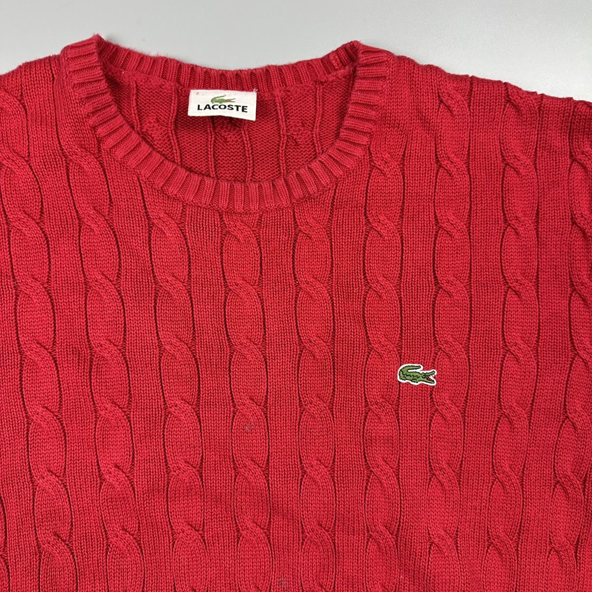 Lacoste Vintage Lacoste Knit Sweater Size US XL / EU 56 / 4 - 2 Thumbnail