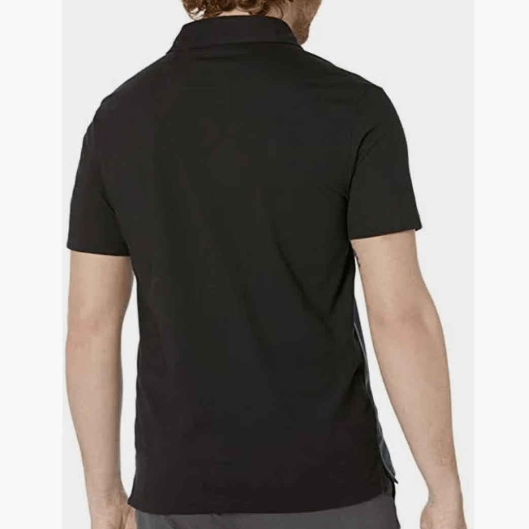 Calvin Klein Calvin Klein Blue/Black Colorblock Short Sleeve Polo - XXL Size US XXL / EU 58 / 5 - 3 Thumbnail