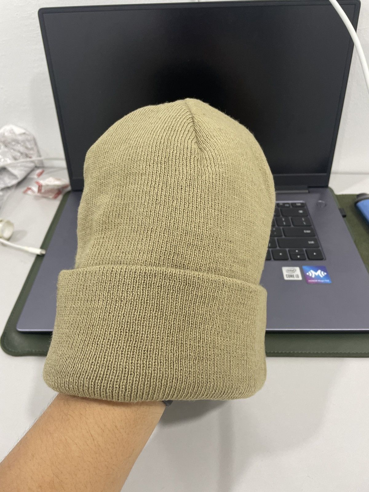 Carhartt × Vintage VINTAGE 90s CARHARTT BEANIE MADE IN USA Size ONE SIZE - 4 Thumbnail
