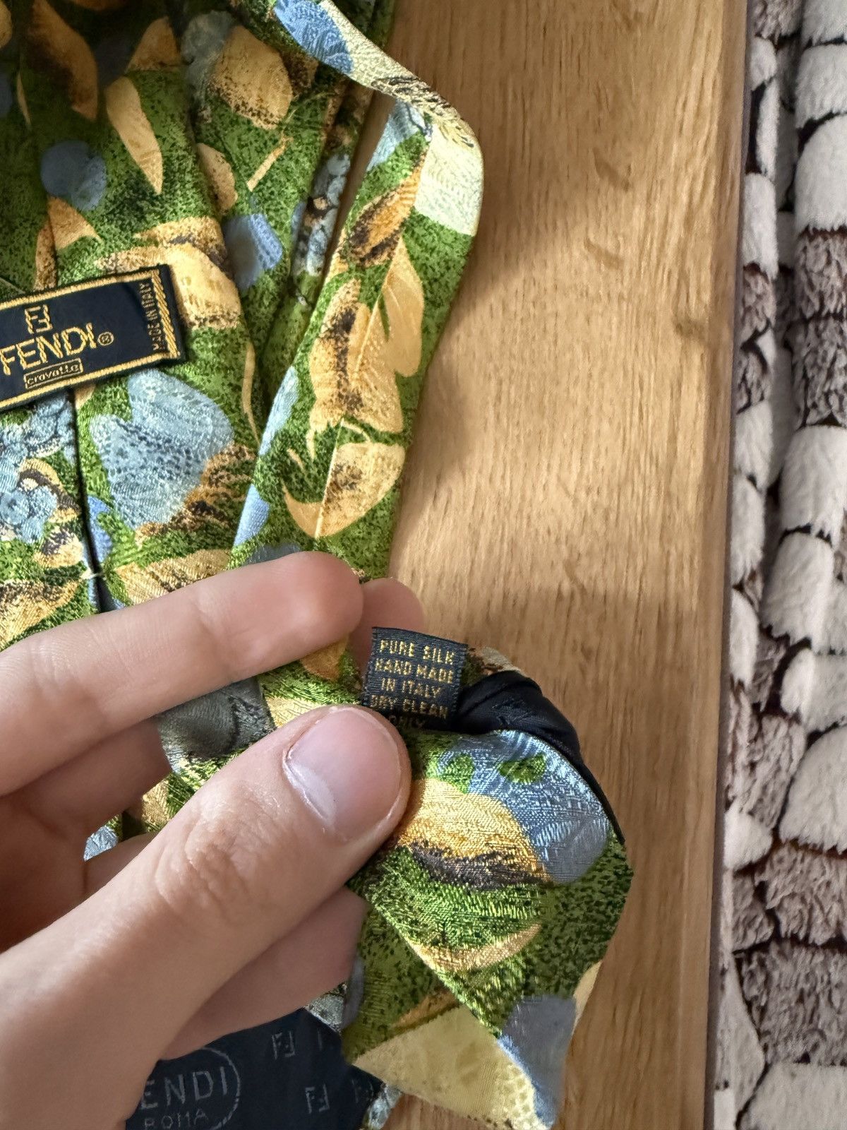 Fendi Vintage Fendi Tie Size ONE SIZE - 8 Thumbnail