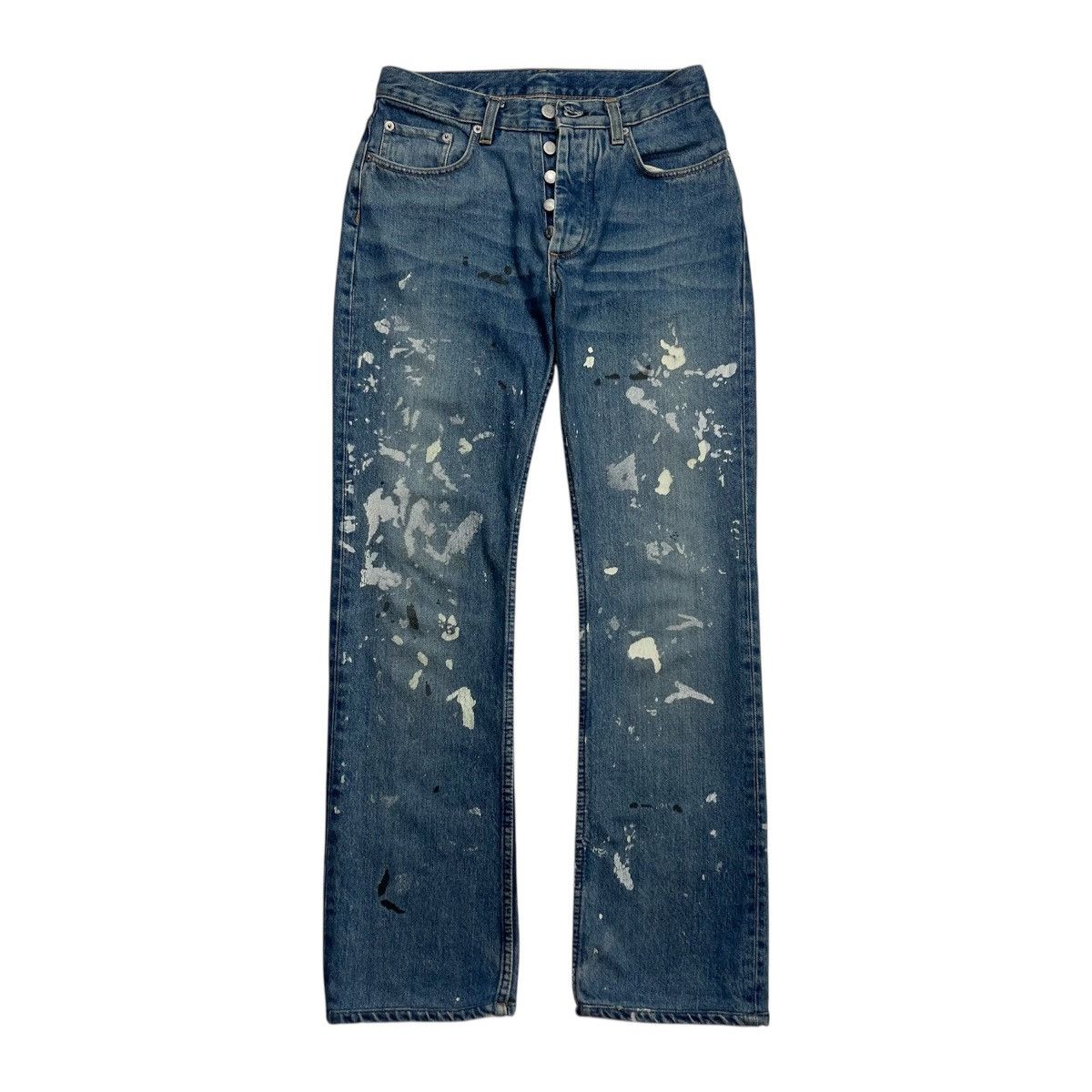 Helmut Lang Helmut Lang Rubber Denim 2003 SS | Grailed