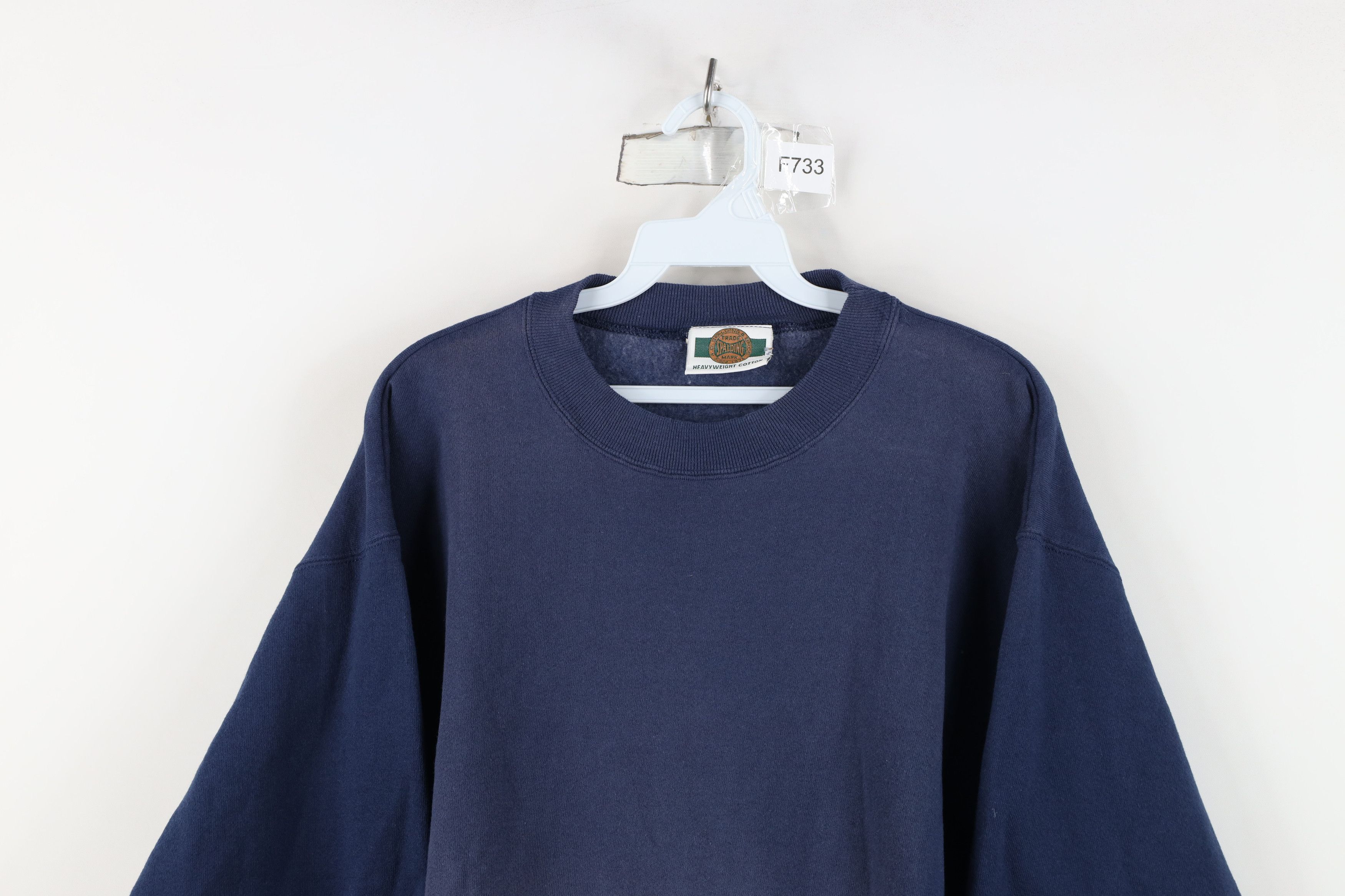 Vintage Vintage 90s Spalding Boxing Heavyweight Cotton Sweatshirt Size US L / EU 52-54 / 3 - 2 Thumbnail