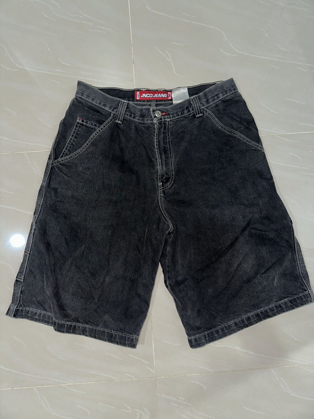 JNCO JNCO logo jorts Size US 34 / EU 50 - 3 Thumbnail