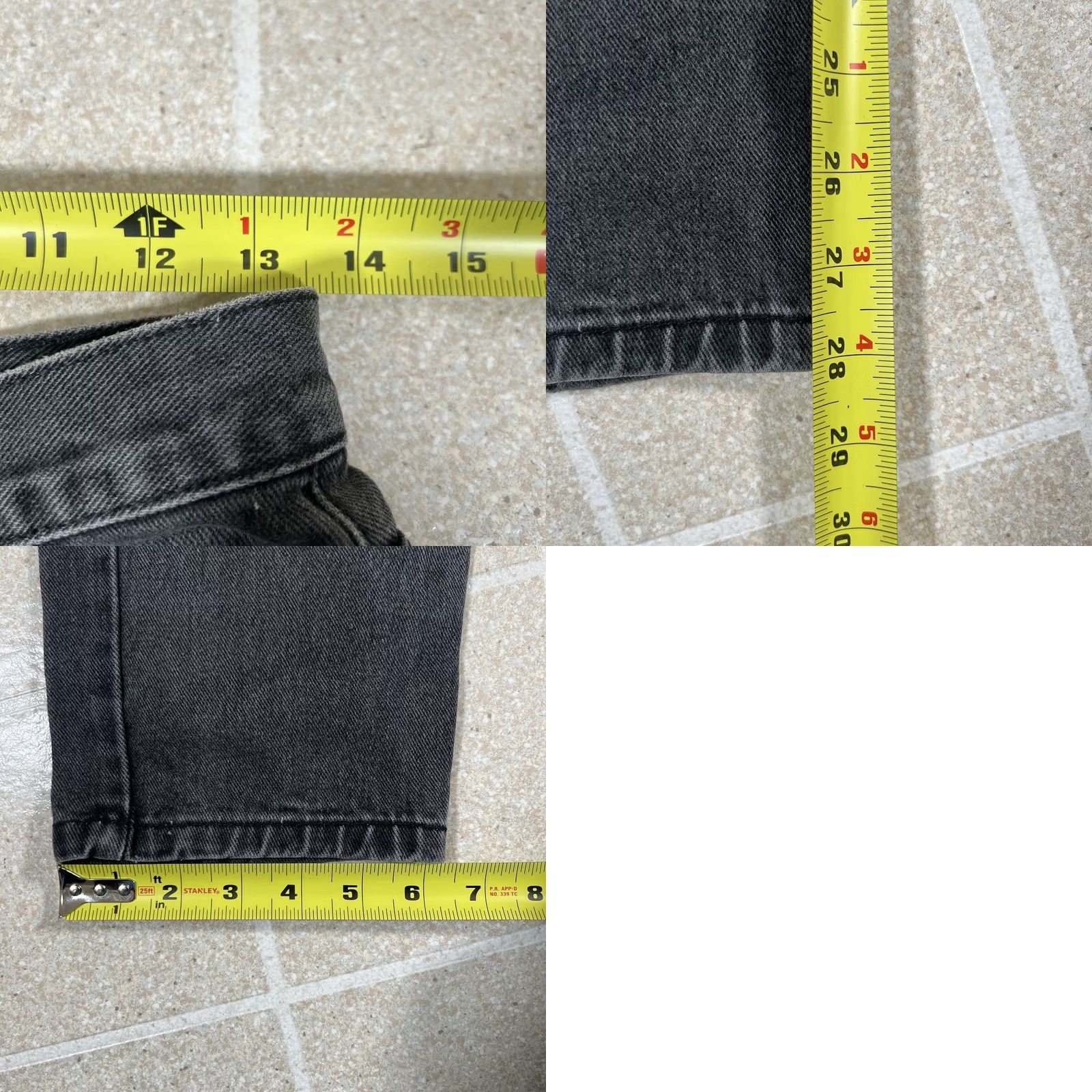Guess VINTAGE Guess USA High Rise Mom Jeans Black Women's 27x28 90s Made In USA Guess Jeans Mens Womens Size 27" / US 4 / IT 40 - 8 Thumbnail