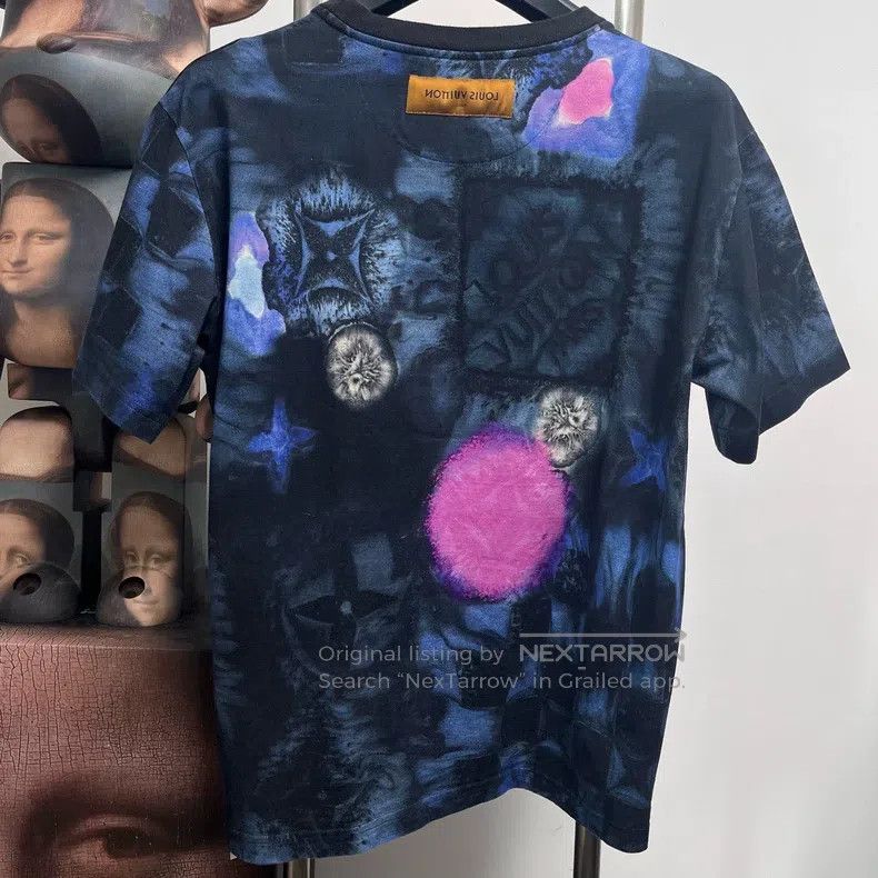 Louis Vuitton Louis Vuitton Tie-dyed short sleeves Size US XL / EU 56 / 4 - 2 Thumbnail