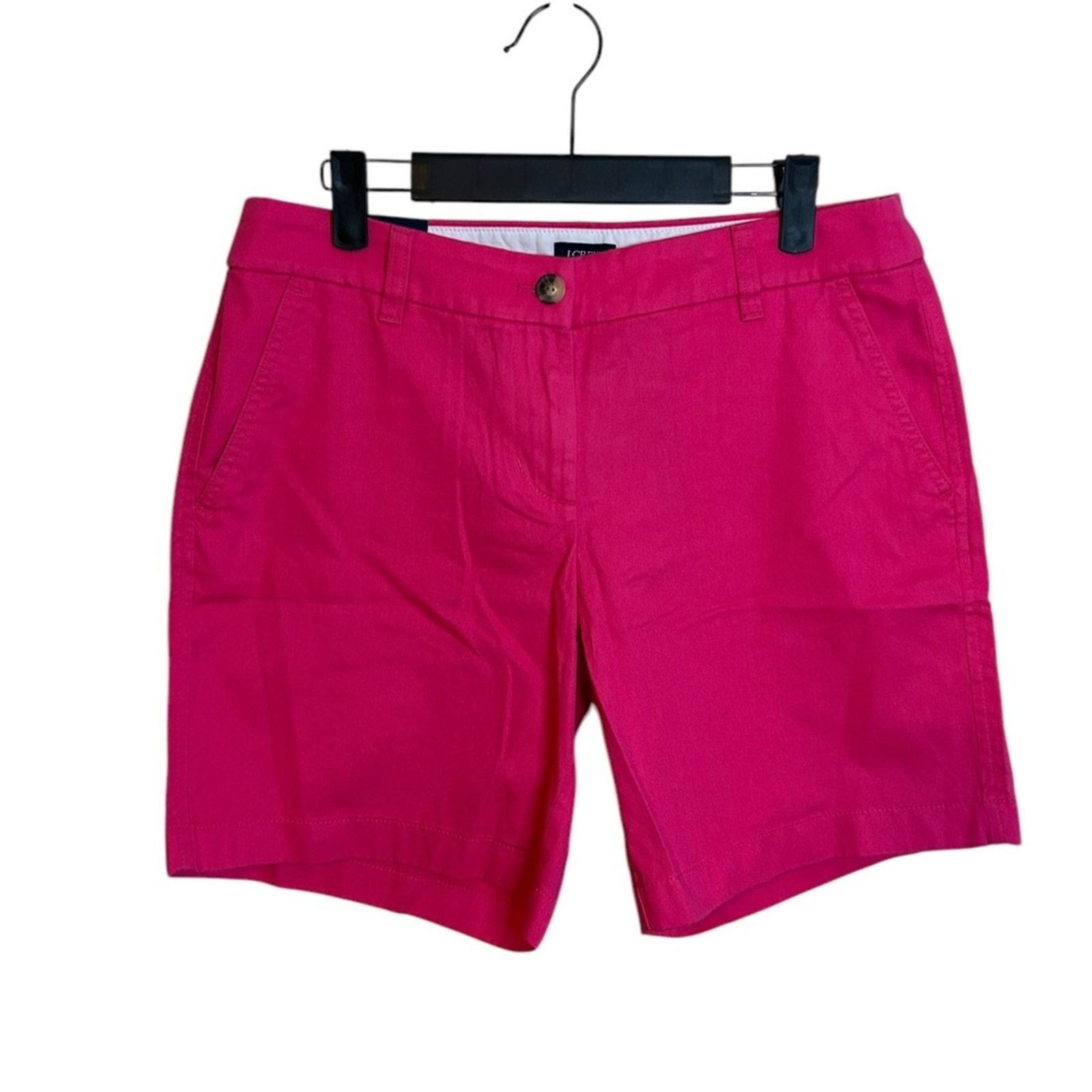 J.Crew NWT J.Crew Pink 7” Classic Chino Shorts Size 28" / US 6 / IT 42 - 1 Thumbnail