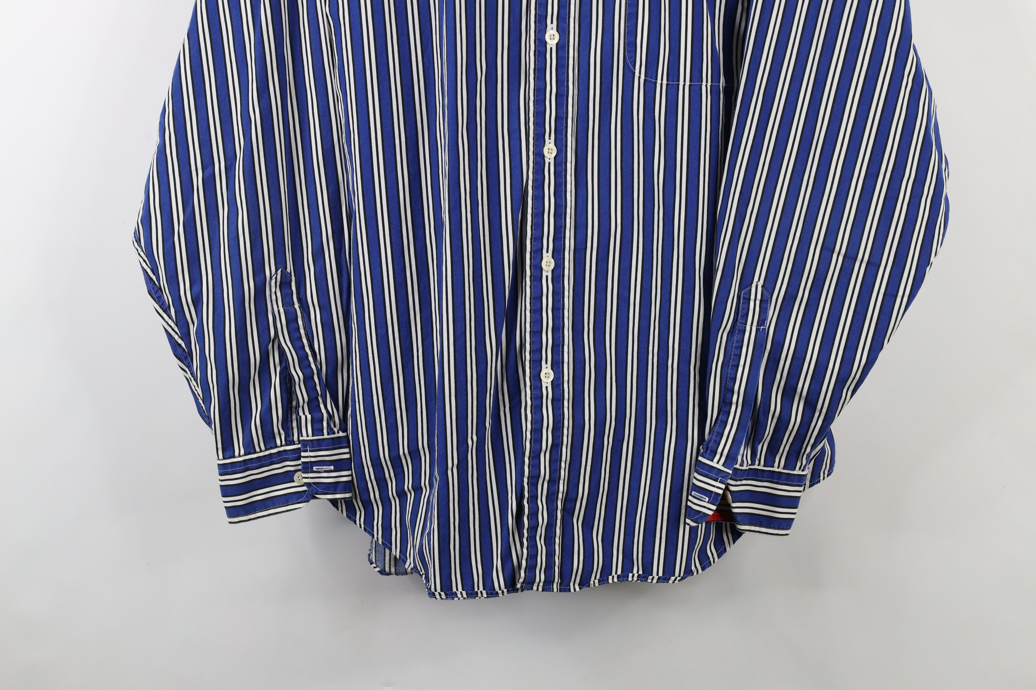 Fila × Vintage Vintage 90s Fila Sport Poplin Cotton Button Down Shirt Size US L / EU 52-54 / 3 - 3 Thumbnail