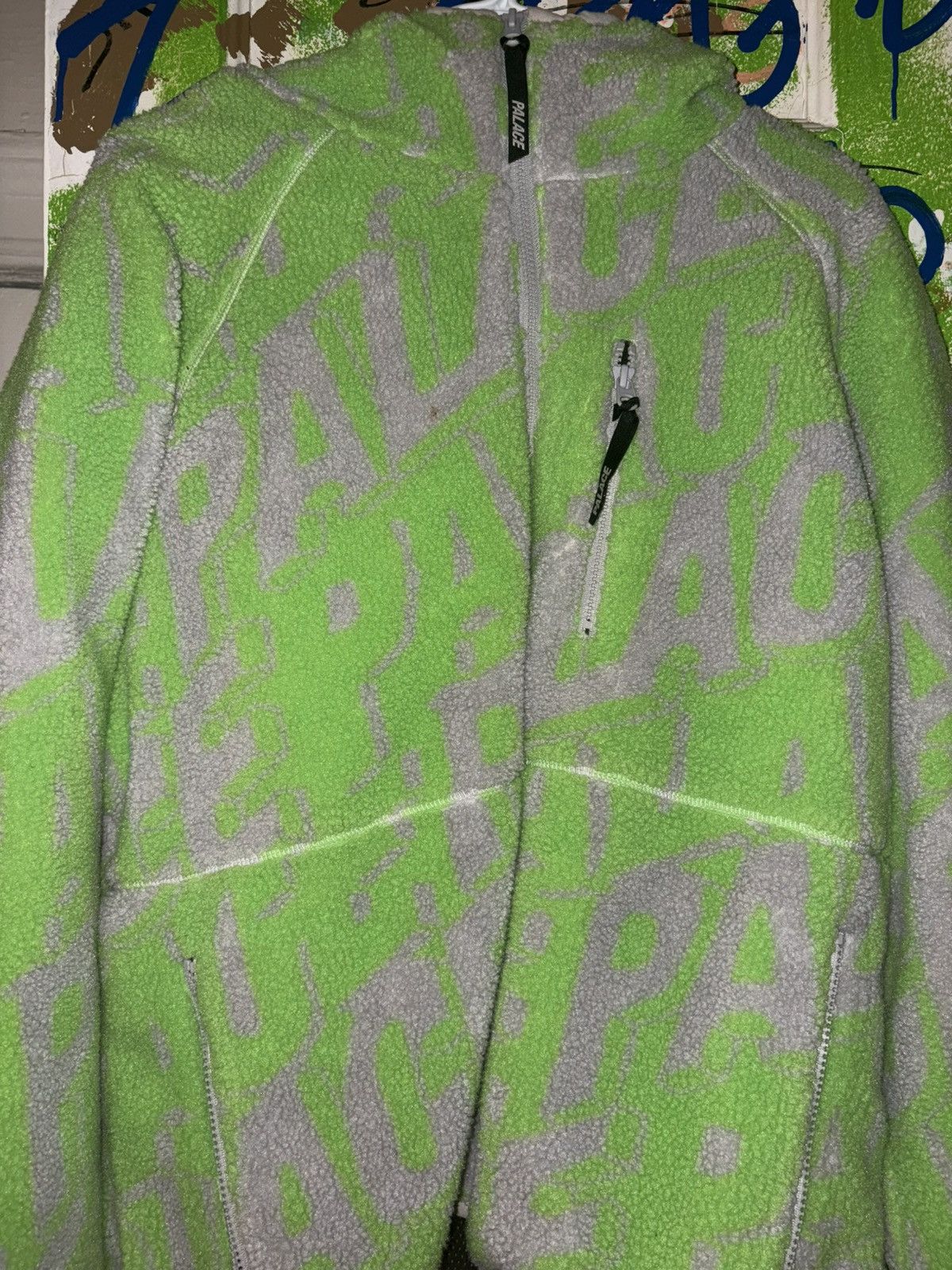 Palace Palace Skateboard Jacquard Fleece Hooded Jacket Size US L / EU 52-54 / 3 - 1 Thumbnail