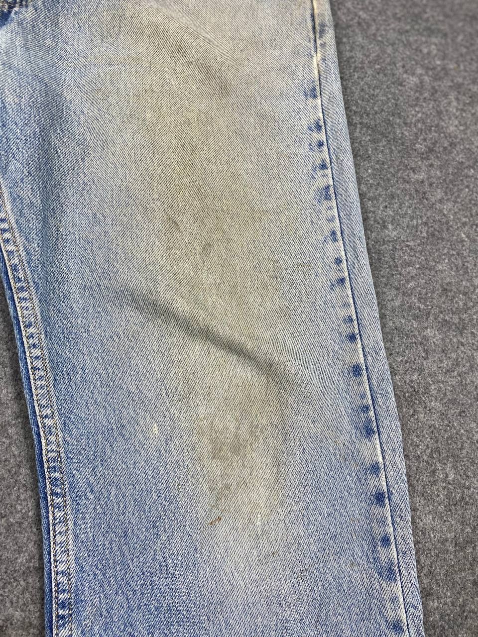 Levi's vintage levis 505 regular fit lightwash denim nice design Size US 38 / EU 54 - 9 Thumbnail