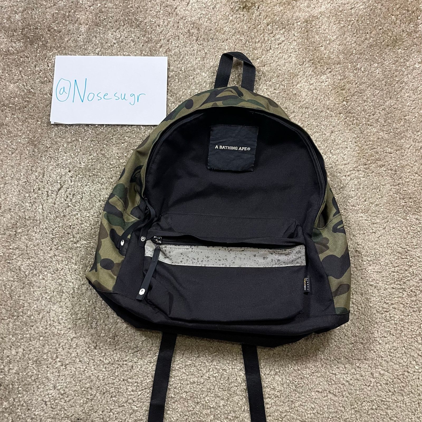 Bape Authentic Bape 2000's Camo Backpack Size ONE SIZE - 1 Thumbnail