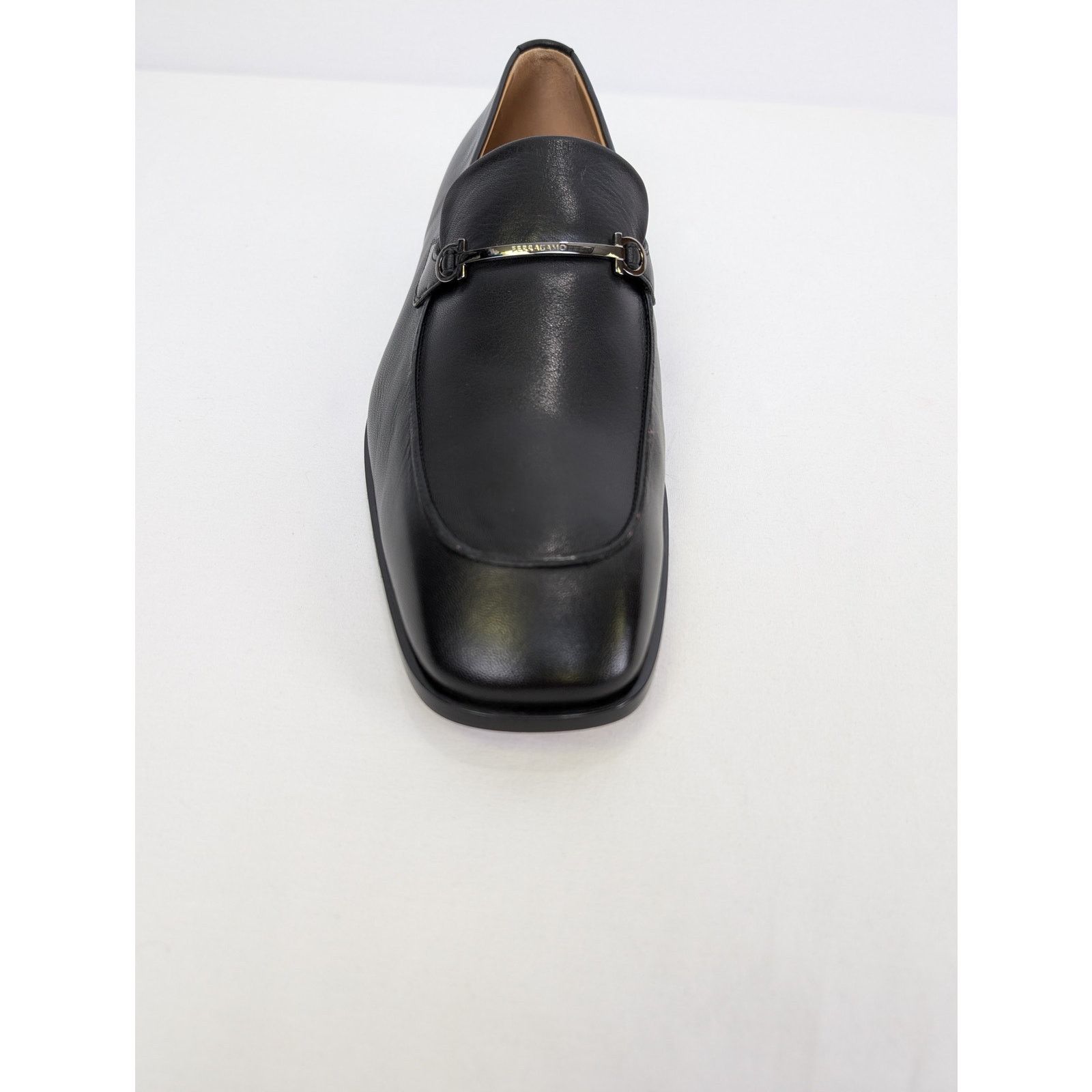 Salvatore Ferragamo o1rshd1 Fedro Leather Loafer shoe Boots in Black 10.5 Size US 10.5 / EU 43-44 - 15 Thumbnail