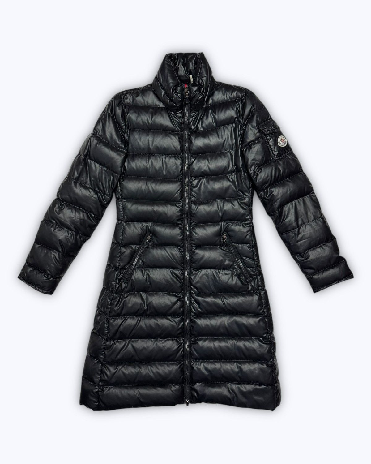 Moncler Moncler Moka long down jacket Size XS / US 0-2 / IT 36-38 - 2 Thumbnail