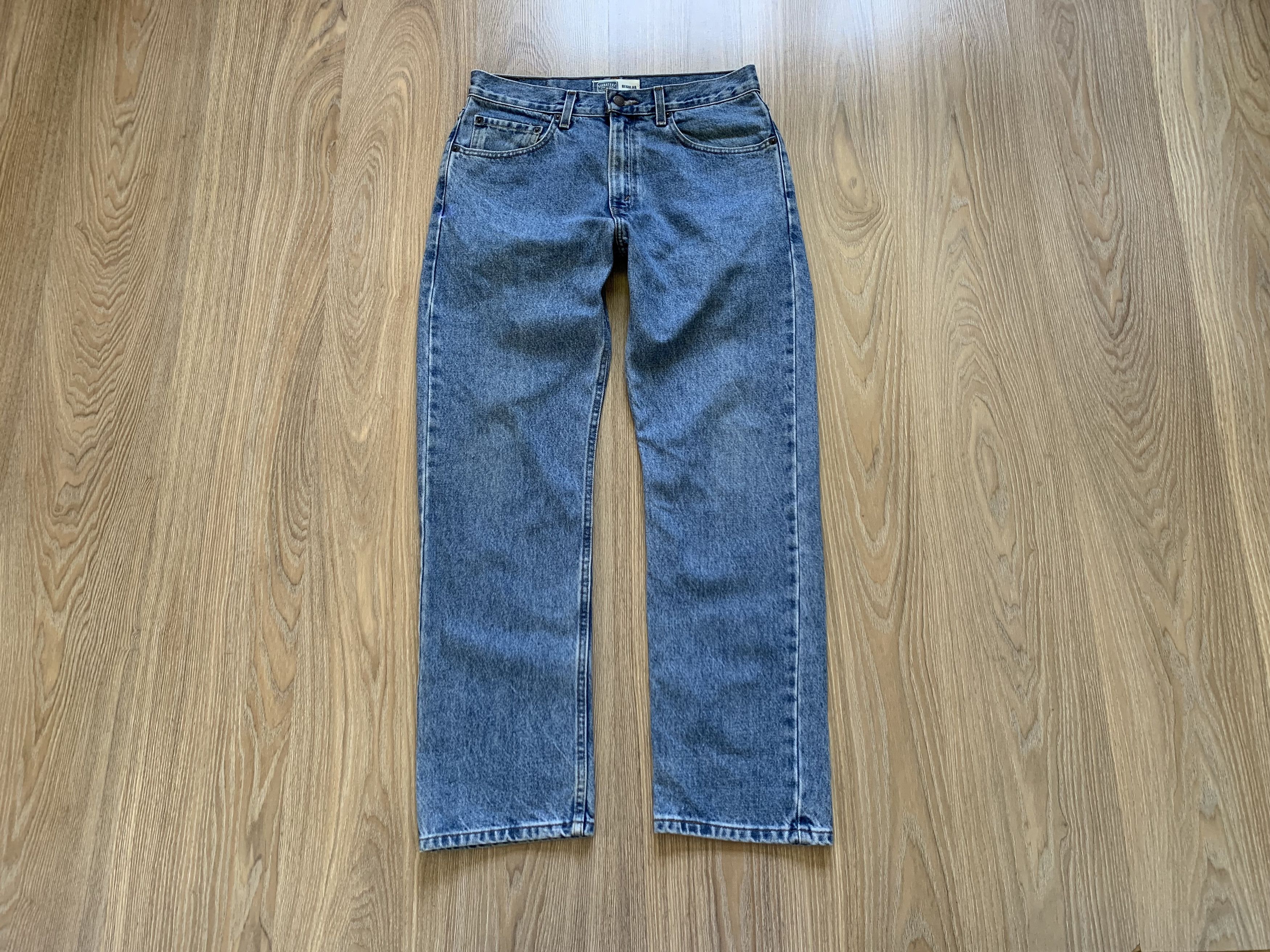 Levi's Vintage Clothing Rare Levi's Sugnature Vintage Light Blue Jeans Size US 32 / EU 48 - 1 Thumbnail