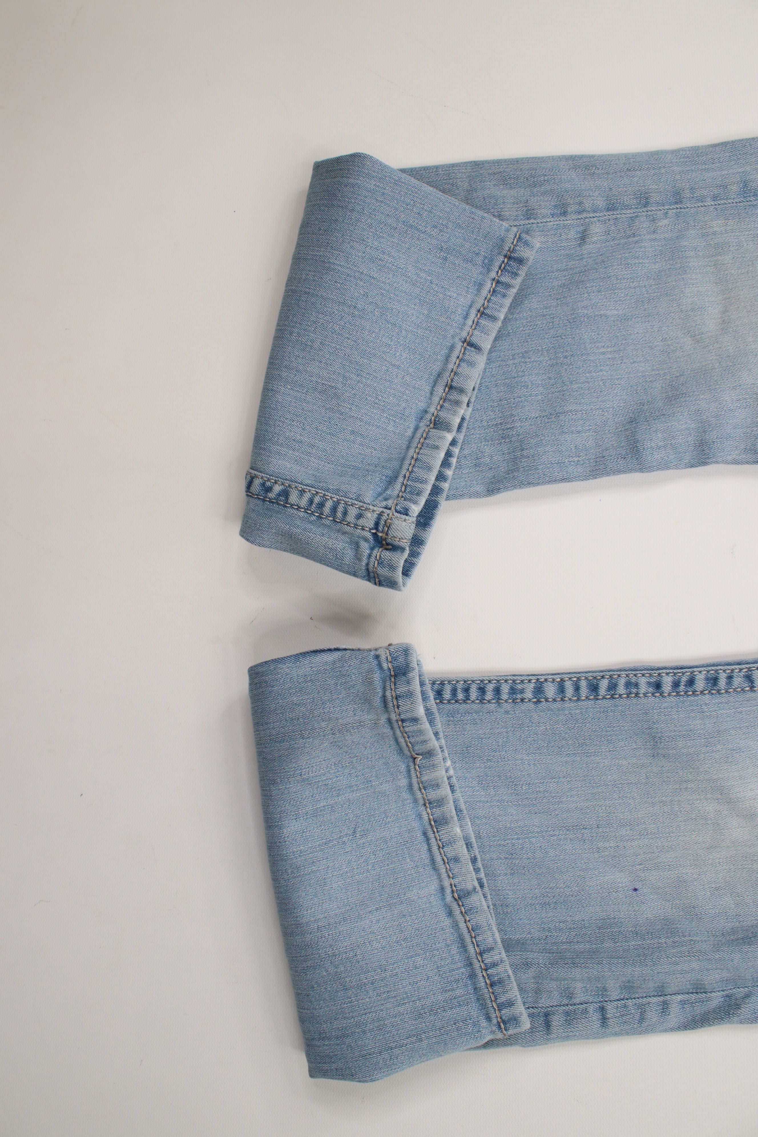Vintage Buckle BKE Distressed Payton Mid Rise Bootcut Denim Jeans Size 27" / US 4 / IT 40 - 6 Thumbnail