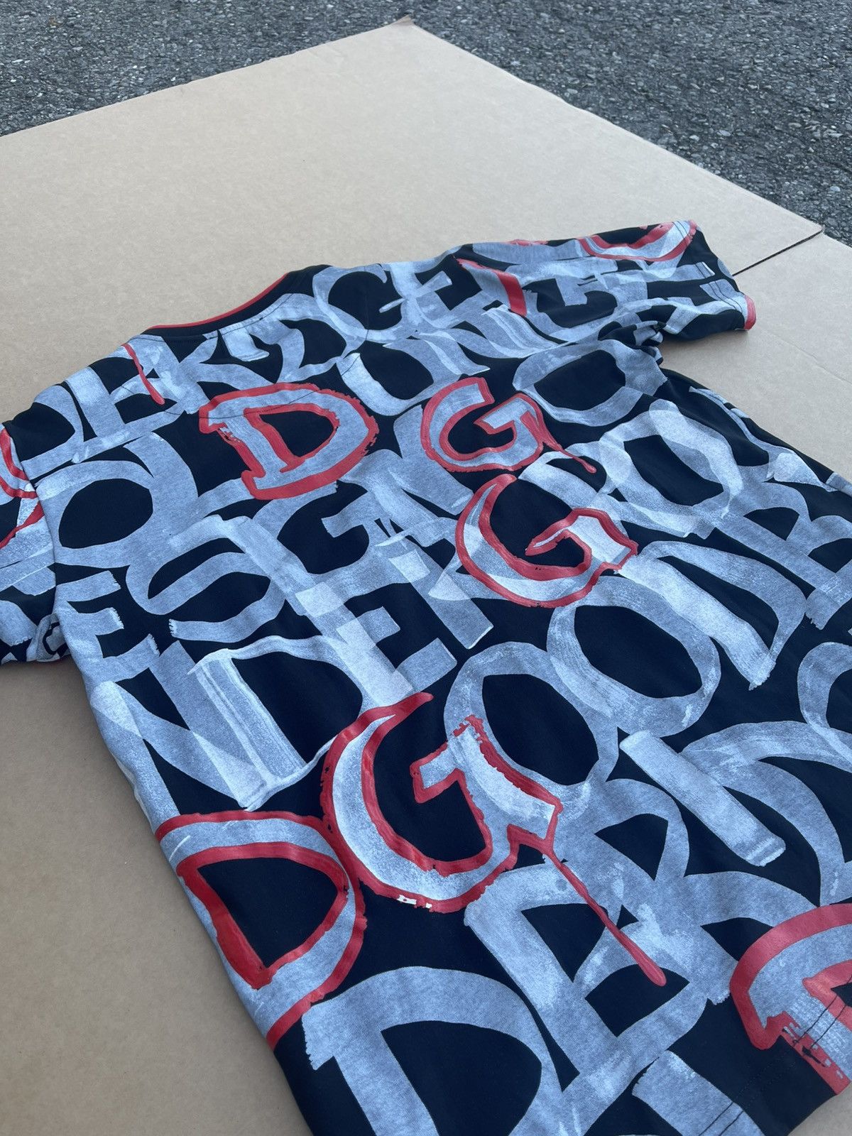 Dolce & Gabbana sz. 54 DOLCE & GABBANA JT-G8JT0T allover print t shirt Size US L / EU 52-54 / 3 - 10 Thumbnail