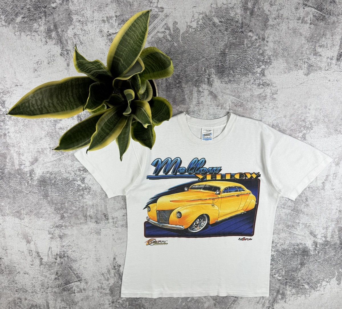 Other Mellow Yellow Honda 1997 Delray Moto Formula 1 T Shirt Tee Size US L / EU 52-54 / 3 - 1 Thumbnail